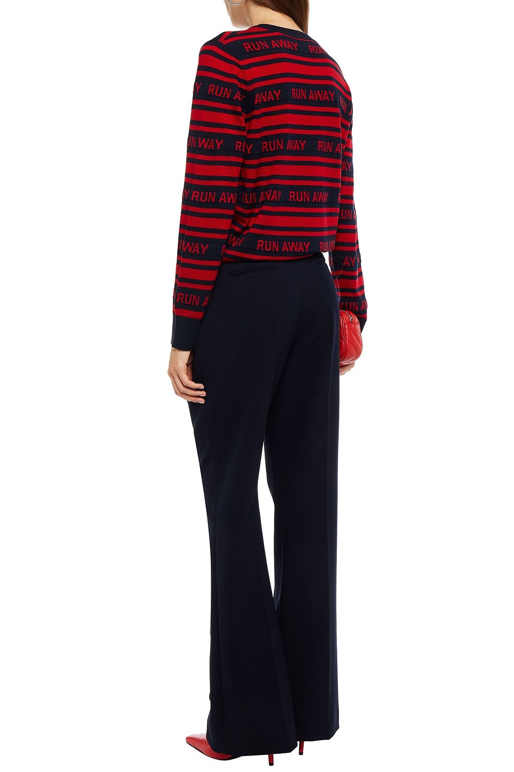 CLAUDIE PIERLOT Wool-jacquard sweater