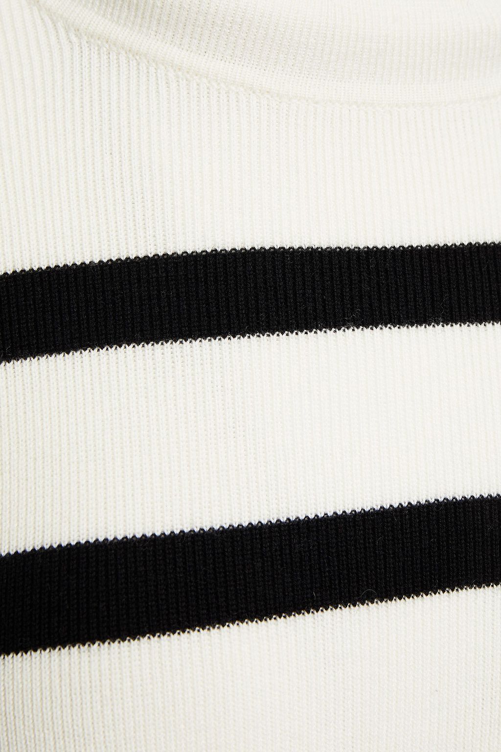 CLAUDIE PIERLOT Mochi scalloped ribbed-knit sweater