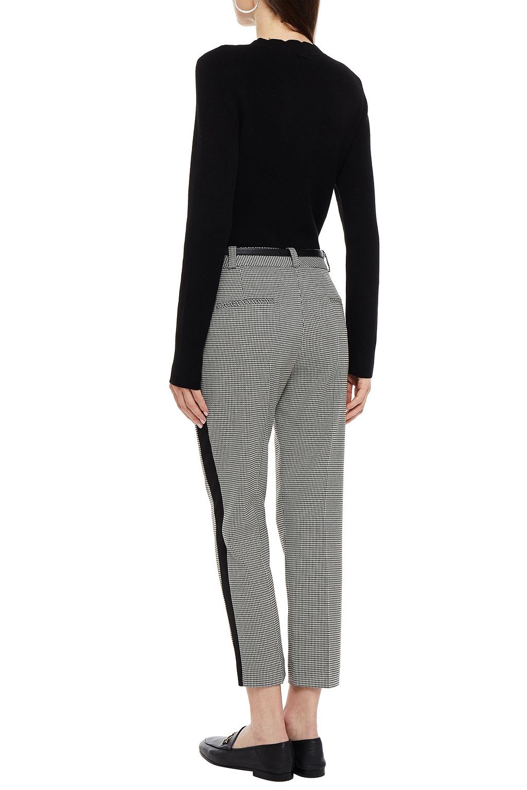 CLAUDIE PIERLOT Mochi scalloped ribbed-knit sweater