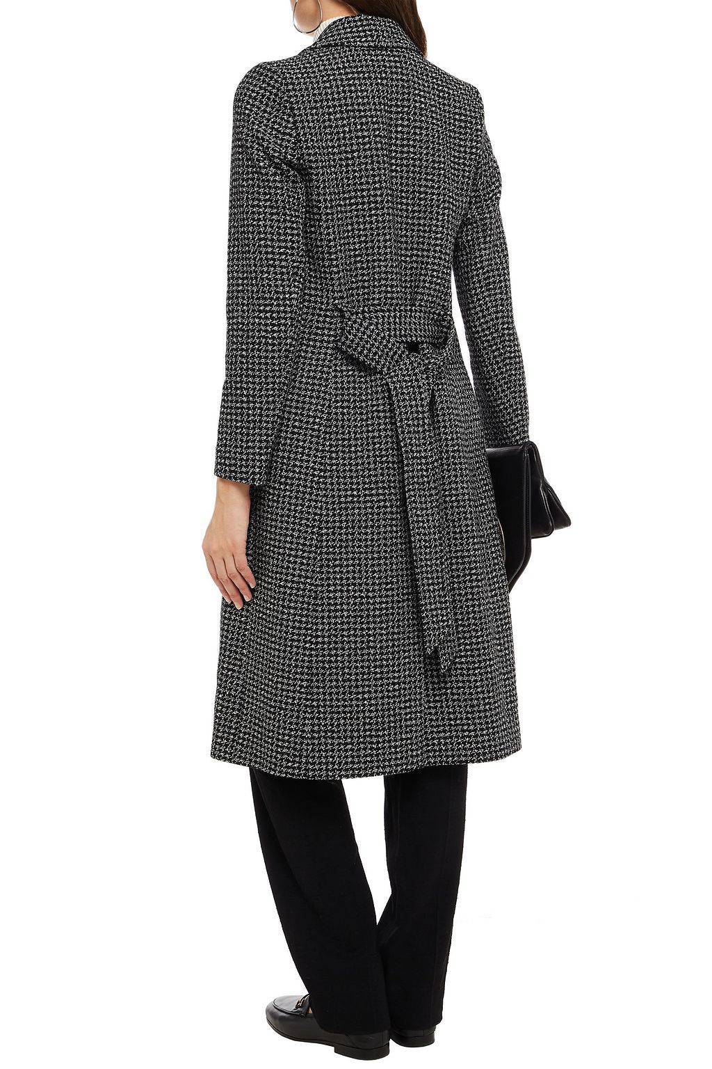 CLAUDIE PIERLOT Houndstooth tweed coat