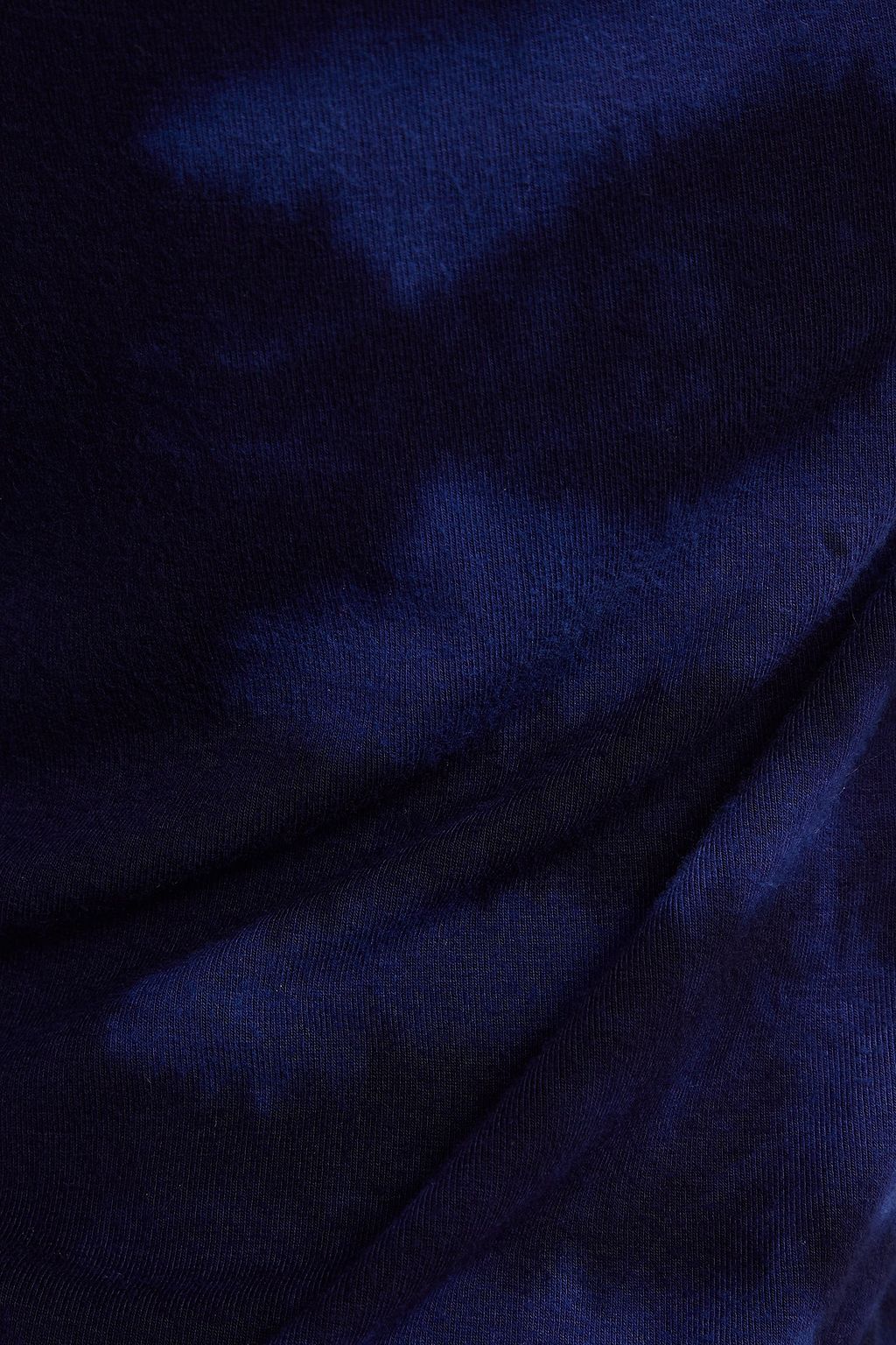 RAQUEL ALLEGRA Tie-dyed bamboo-blend jersey top