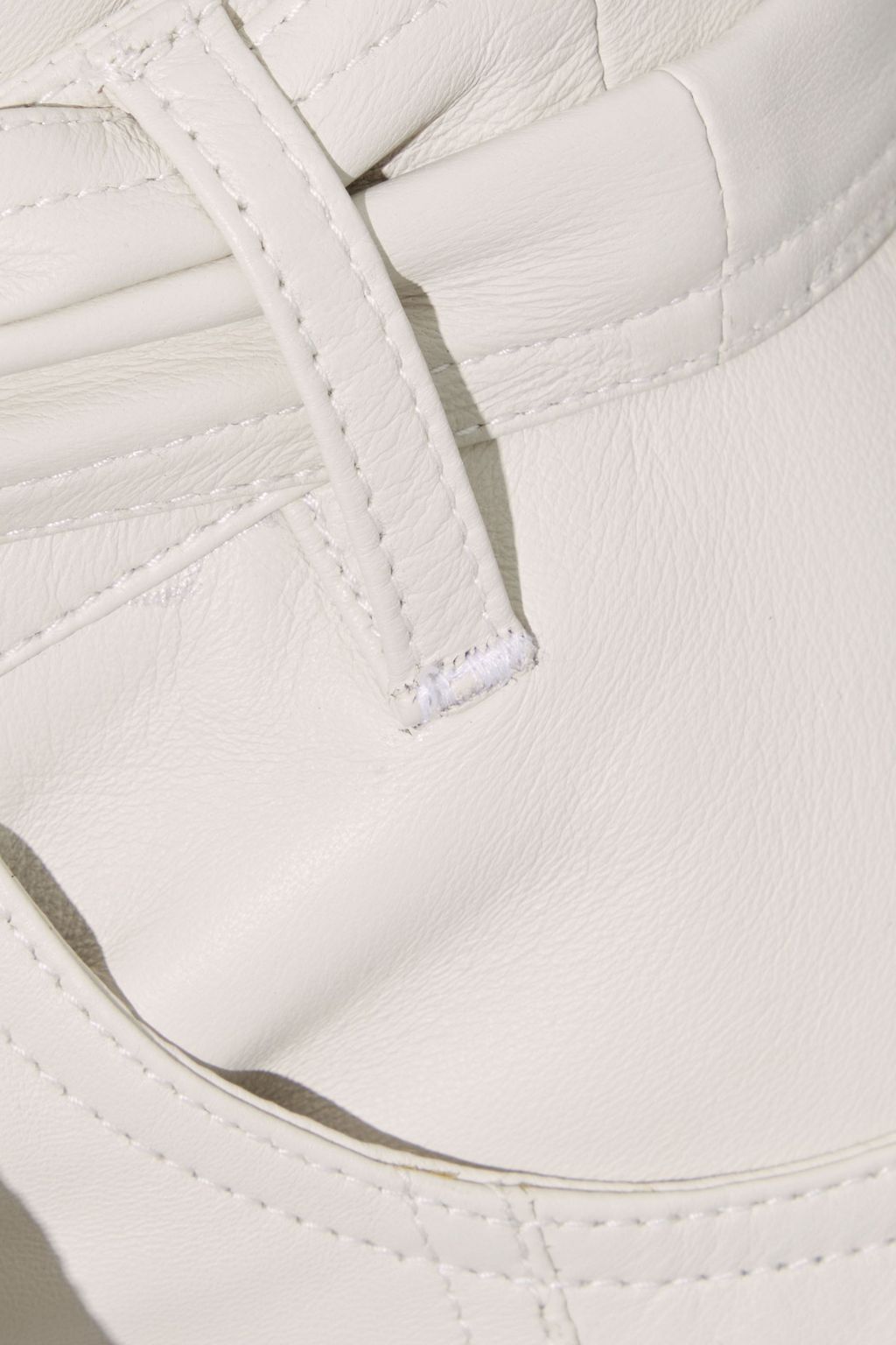IRO Eldred belted leather tapered pants