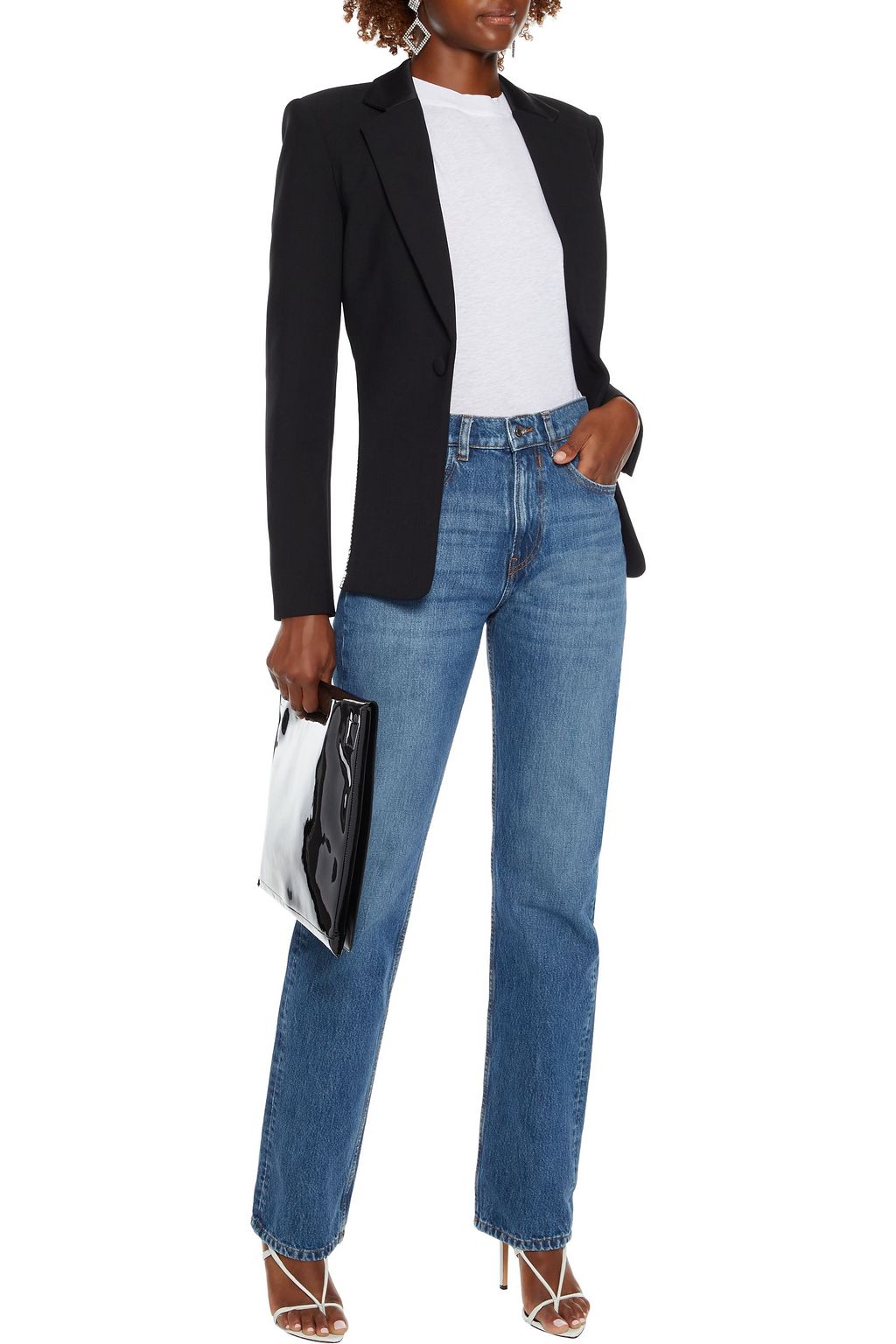 IRO Slate high-rise slim-leg jeans