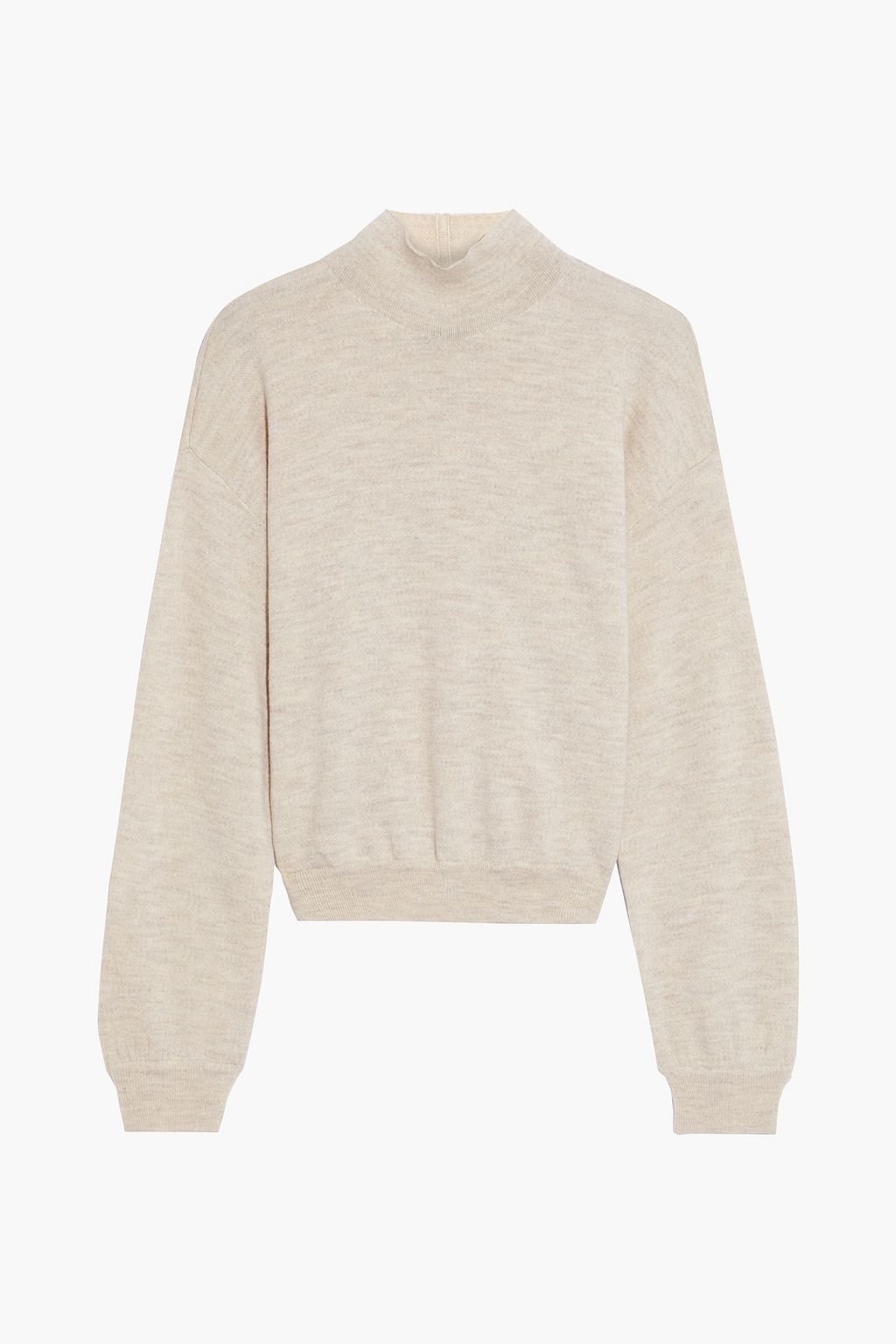 crop beige sweater