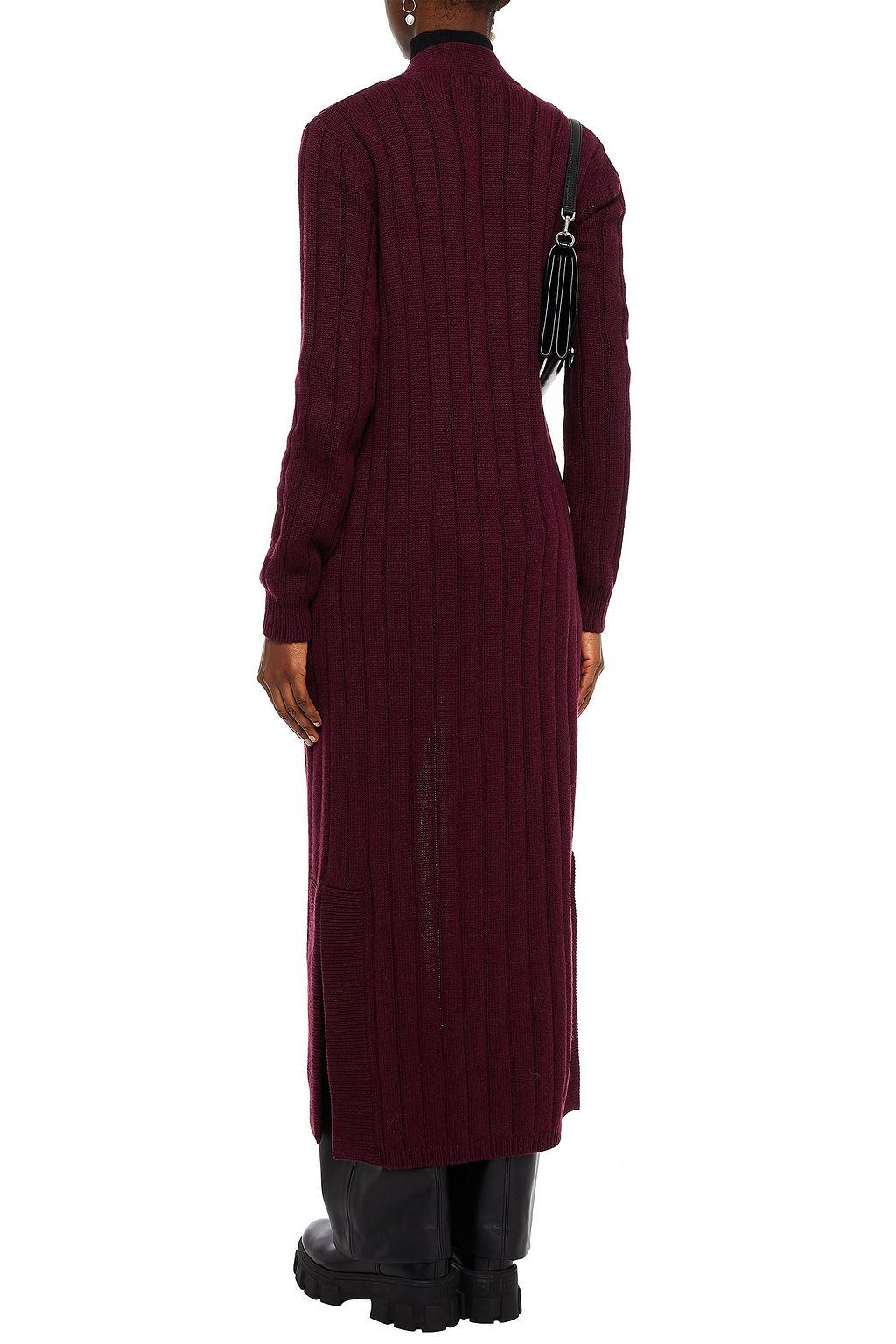 DOLCE&GABBANA Ribbed cashmere cardigan