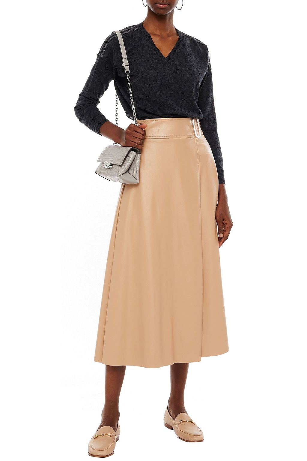 GENTRYPORTOFINO Sequin-embellished wool and cashmere-blend sweater