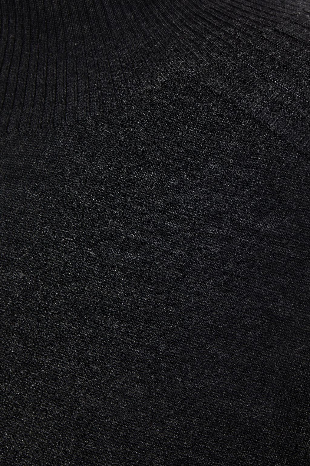 GENTRYPORTOFINO Mélange wool turtleneck sweater