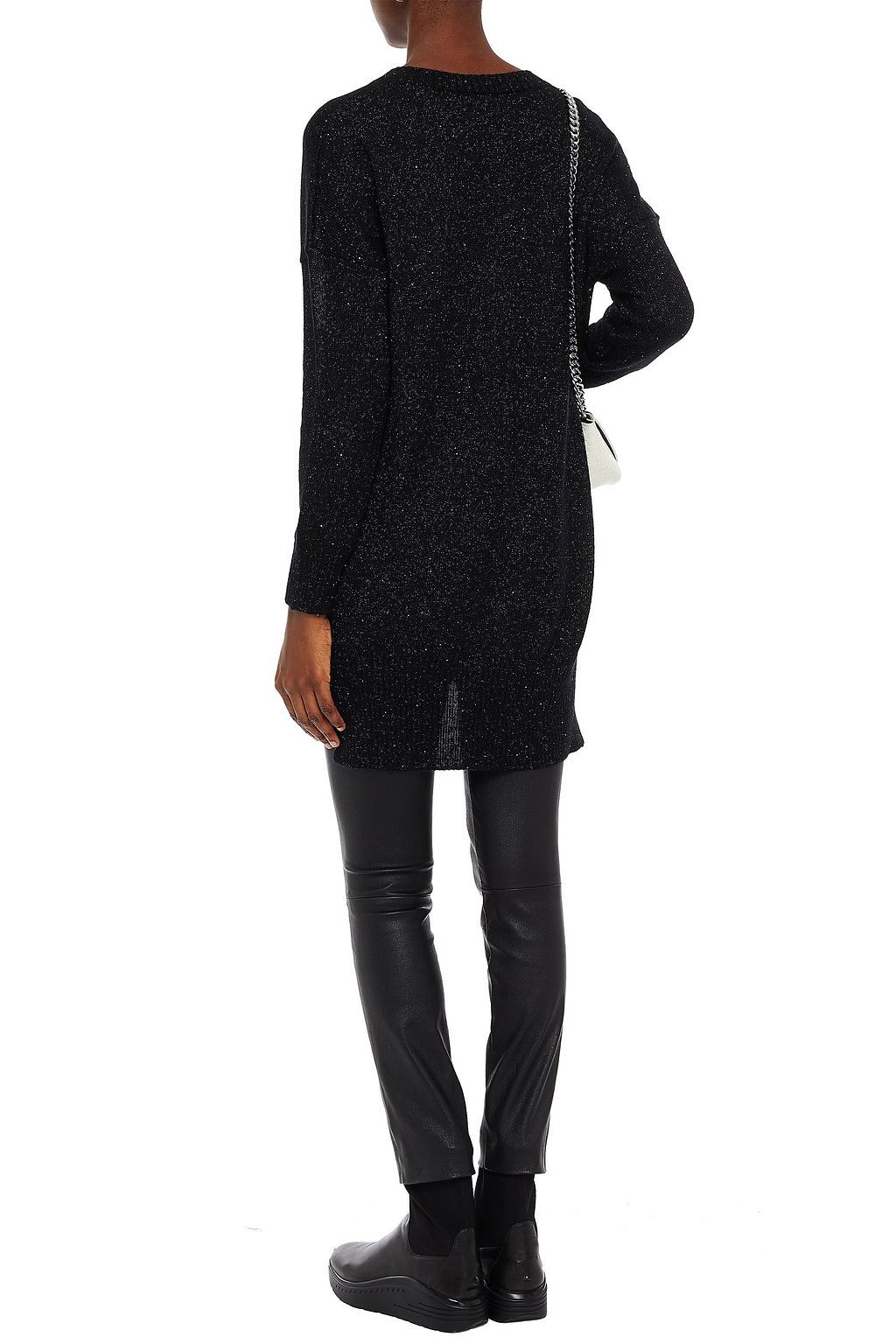 GENTRYPORTOFINO Sequin-embellished wool-blend sweater