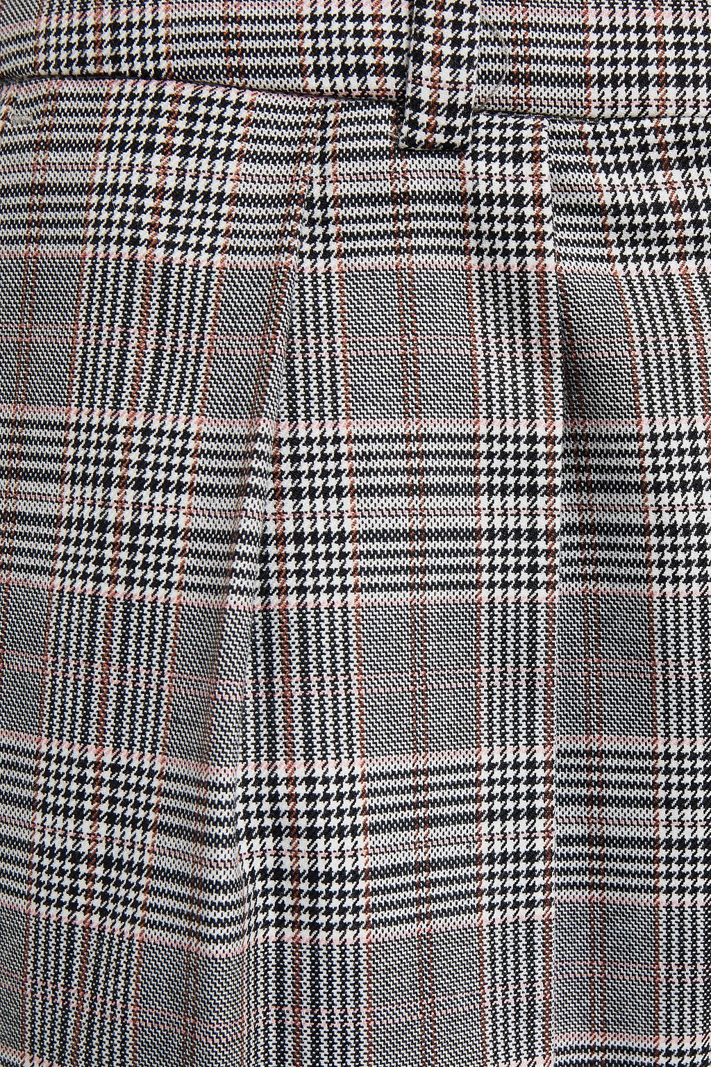 CLAUDIE PIERLOT Prusse Prince of Wales checked tweed straight-leg pants