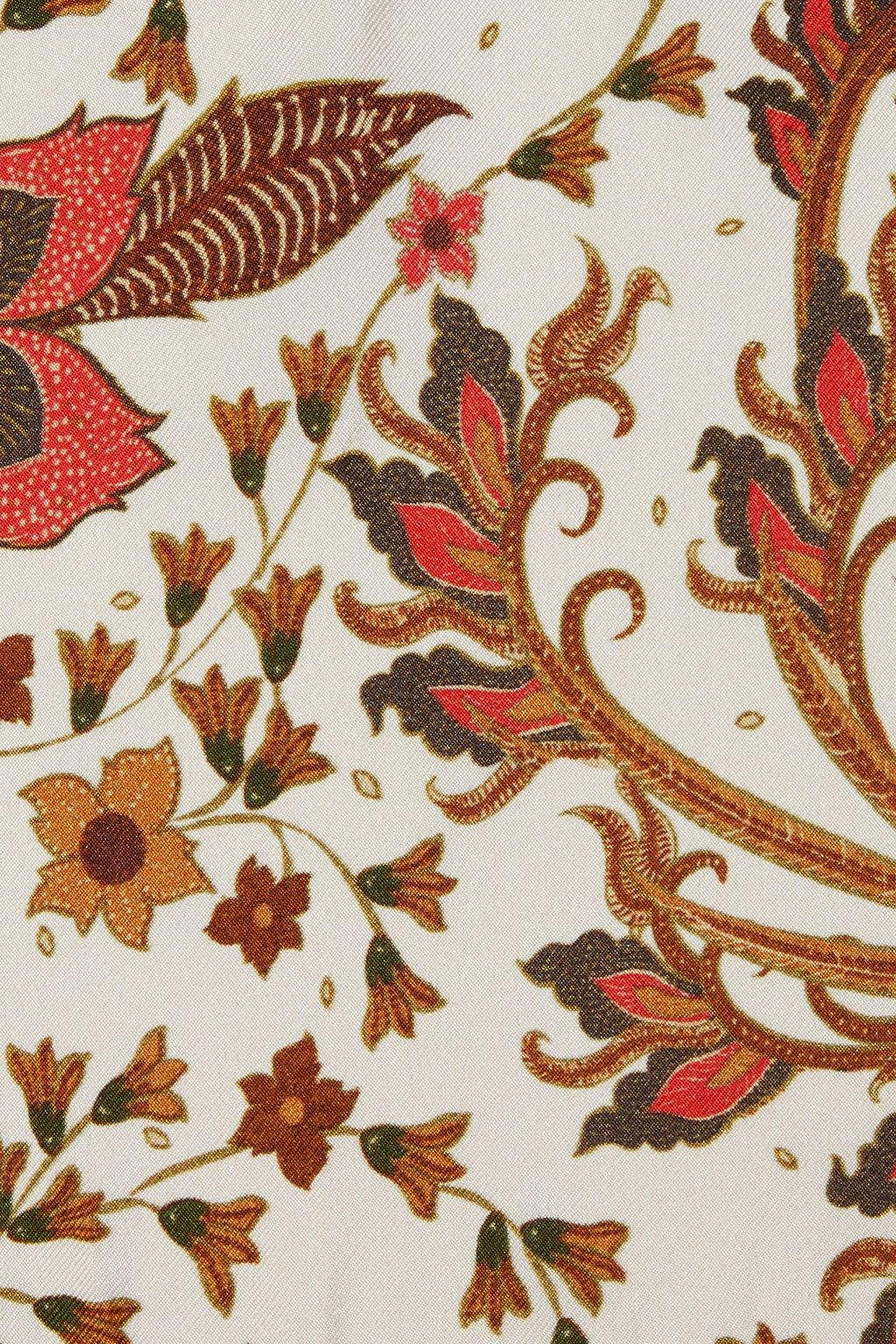 ZIMMERMANN Snake-print silk-twill scarf
