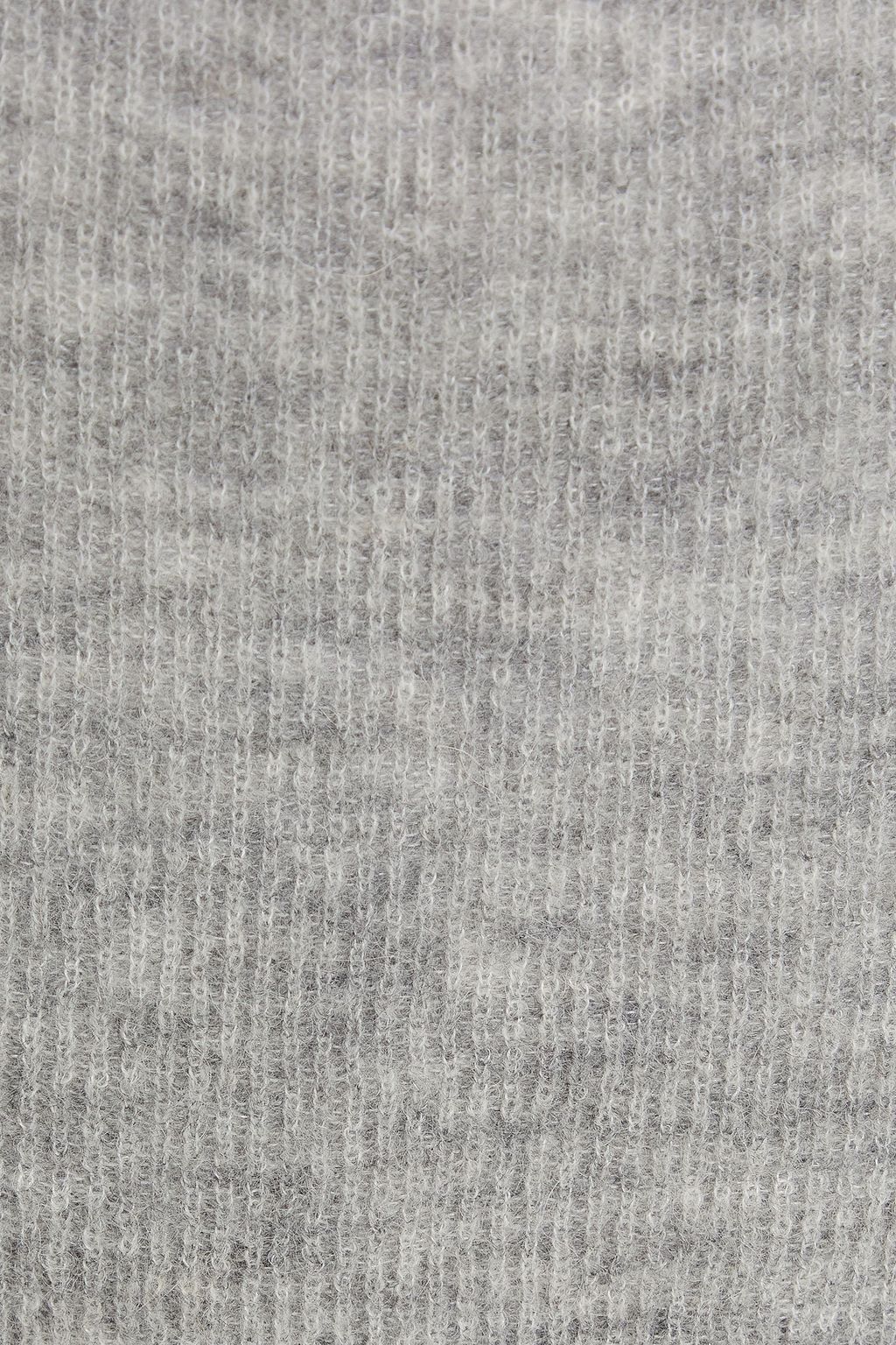 IRO Eliza melierter Rollkragenpullover aus Rippstrick