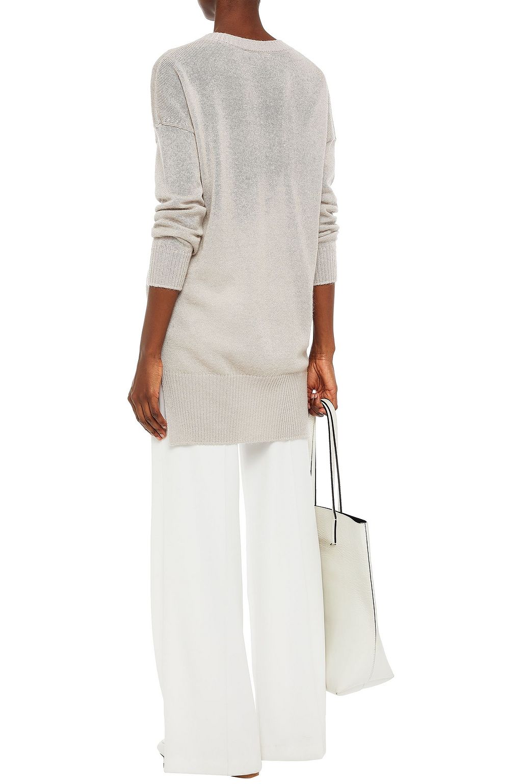 GENTRYPORTOFINO Sequin-embellished wool-blend sweater