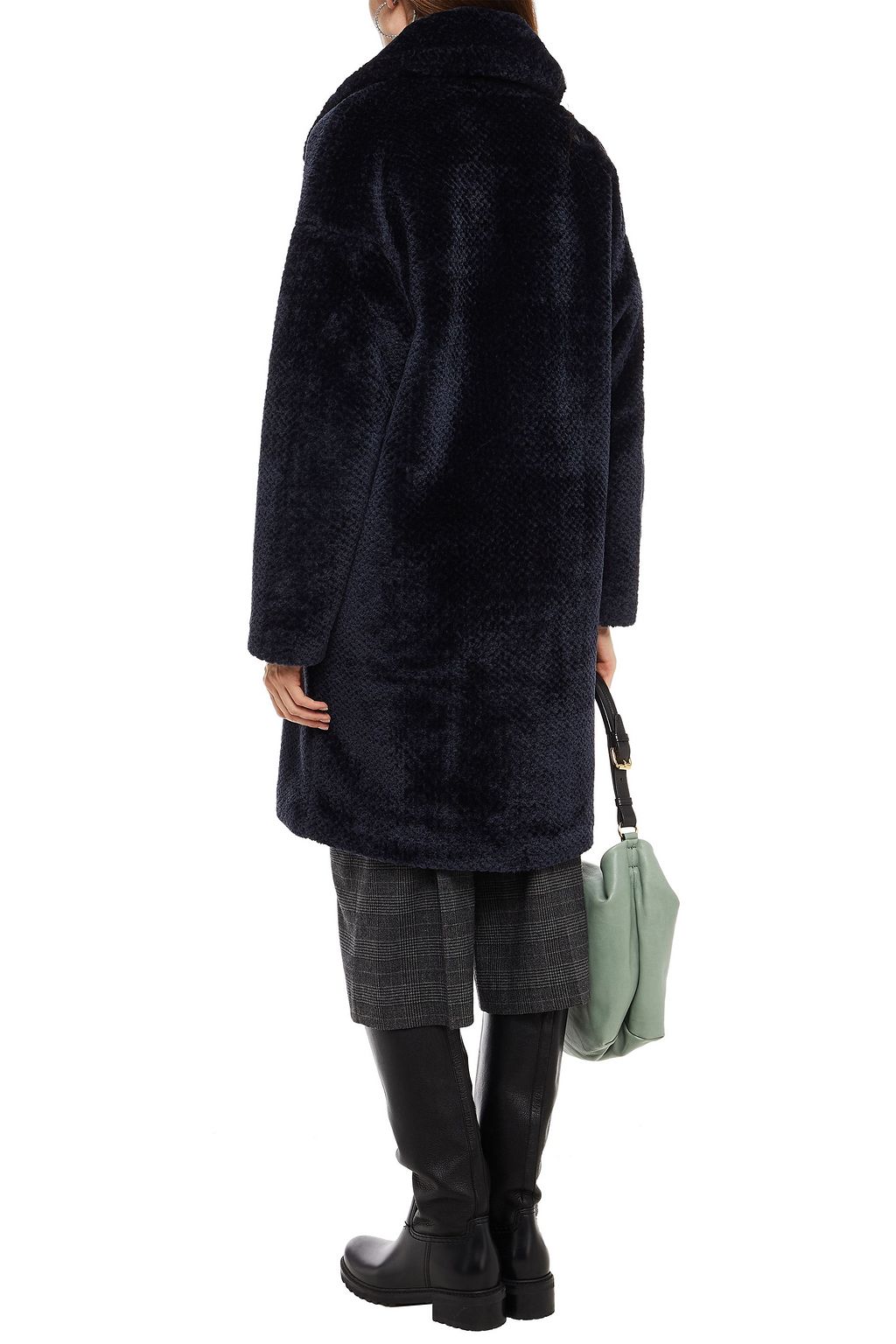 CLAUDIE PIERLOT Faux fur coat