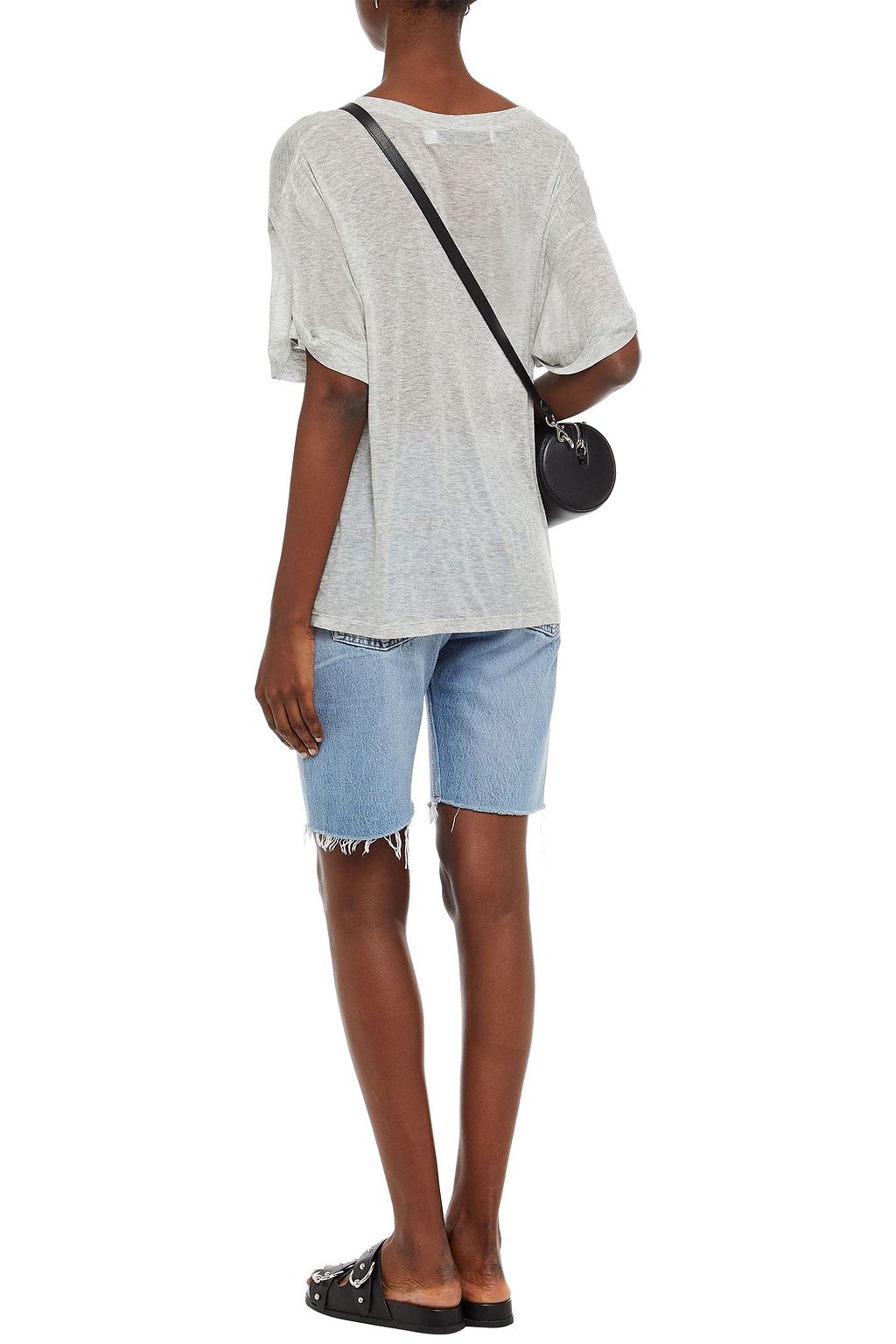 IRO Mélange slub jersey T-shirt