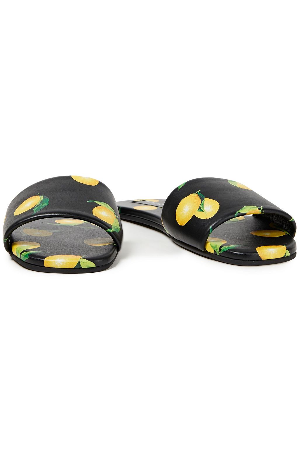 MICHAEL KORS COLLECTION Printed leather slides