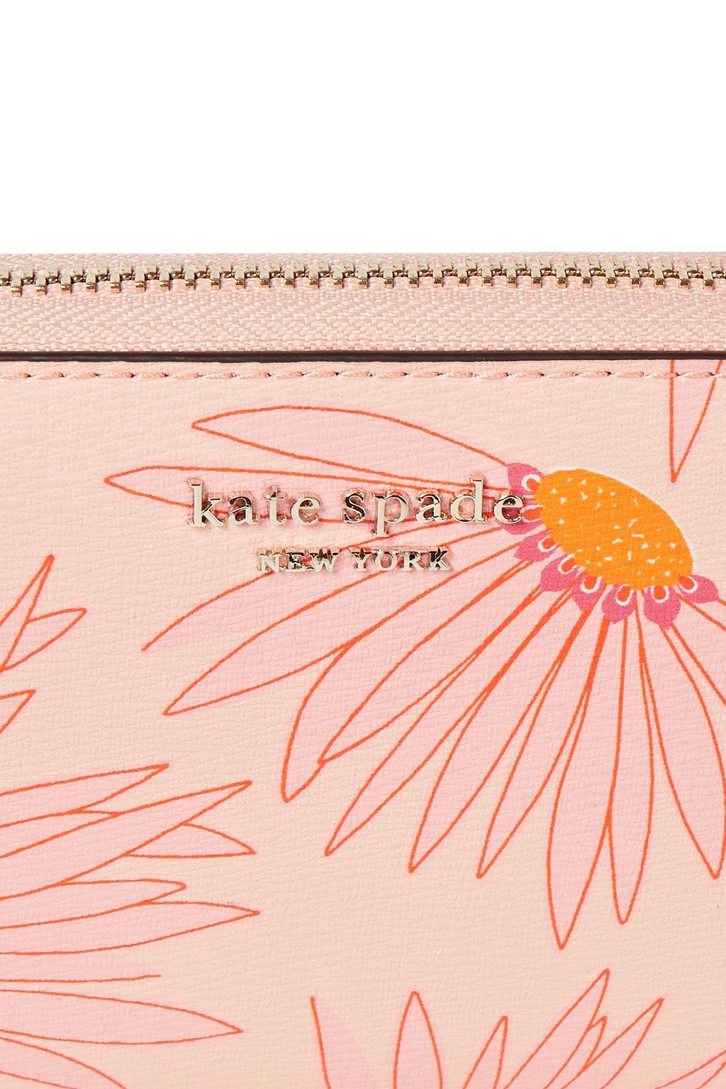 KATE SPADE NEW YORK Spencer Falling Flower Continental Portemonnaie aus strukturiertem Kunstleder