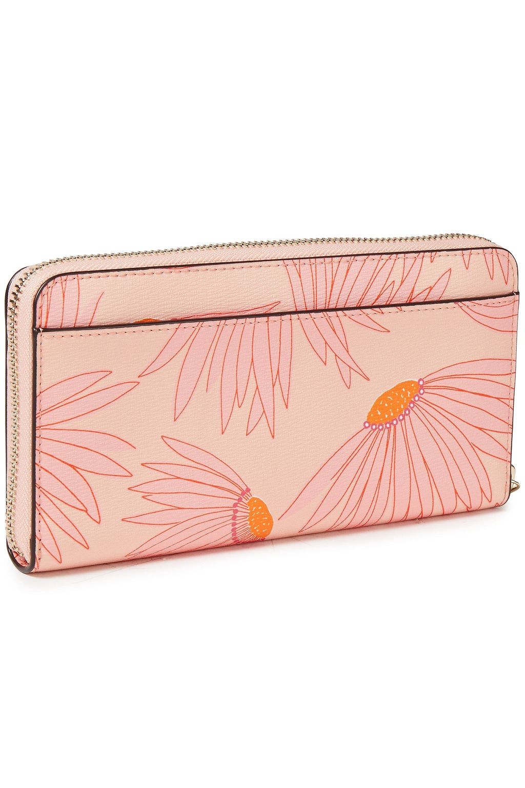 KATE SPADE NEW YORK Spencer Falling Flower Continental Portemonnaie aus strukturiertem Kunstleder