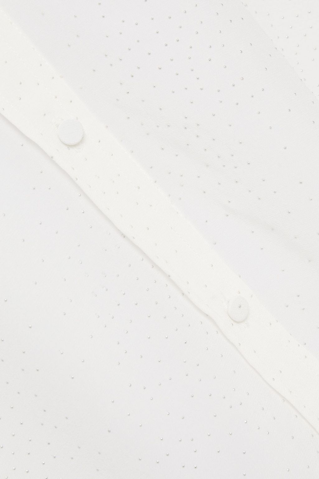 IRO Gretina studded crepe de chine blouse