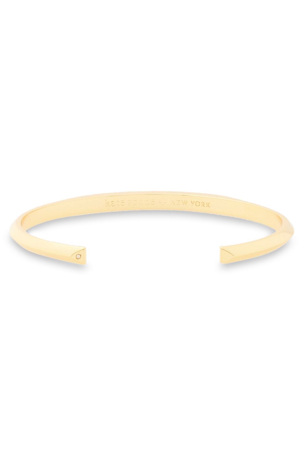 KATE SPADE NEW YORK Gold-tone crystal cuff