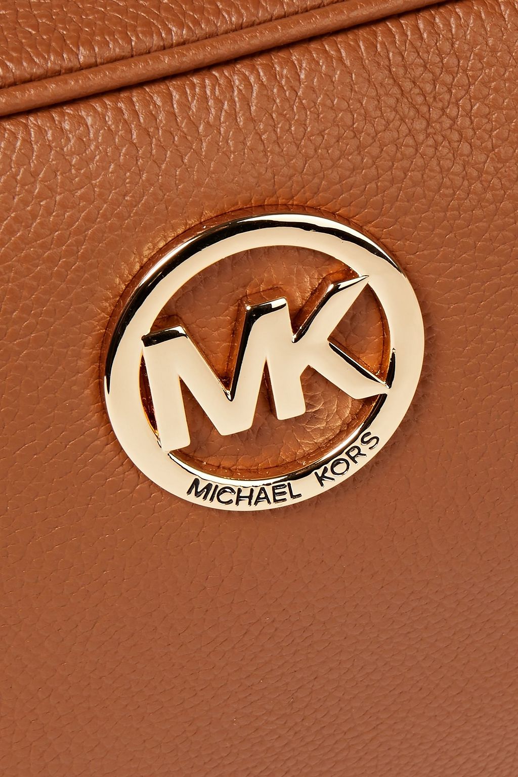 MICHAEL MICHAEL KORS Fulton pebbled-leather shoulder bag