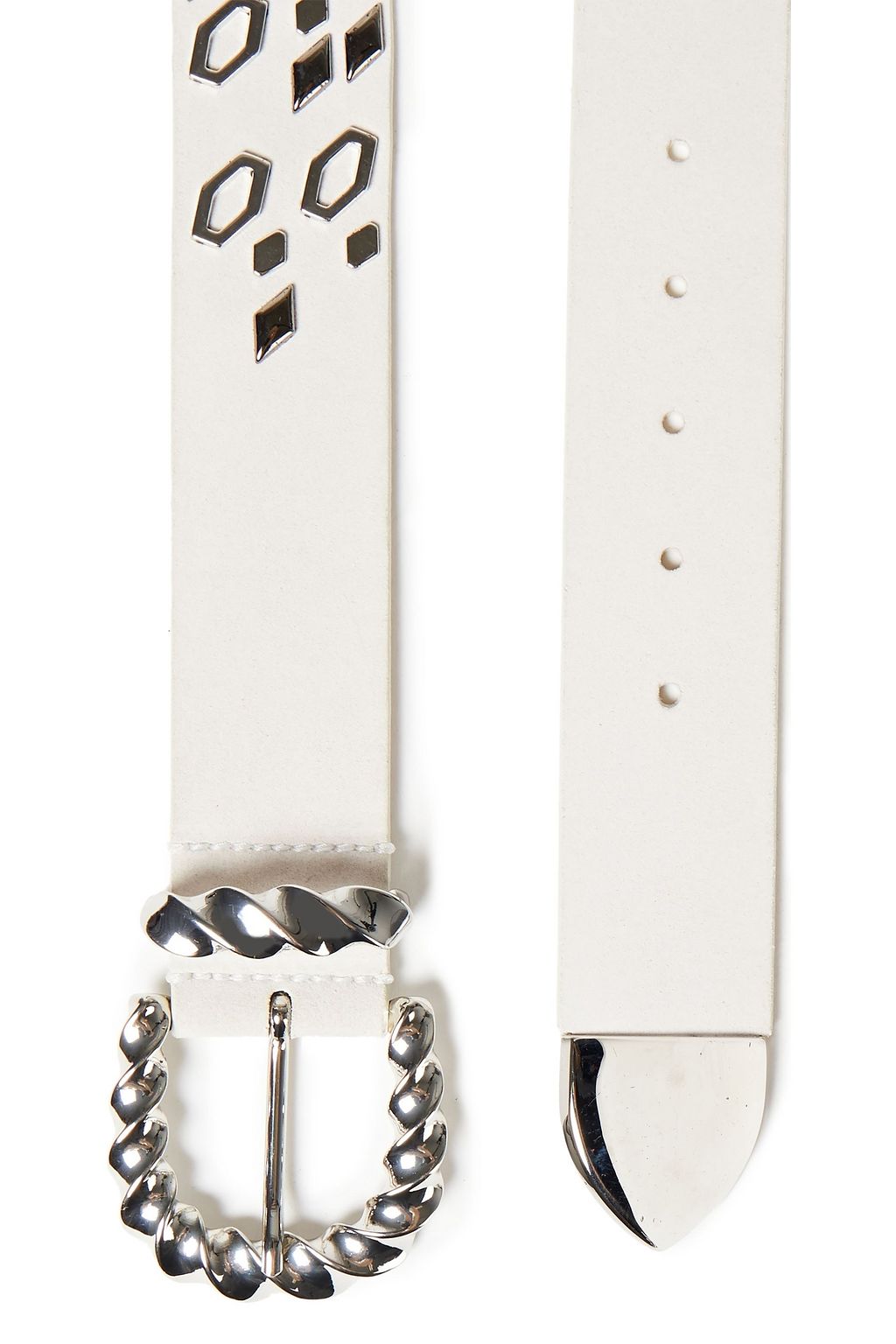 IRO Embellished suede belt