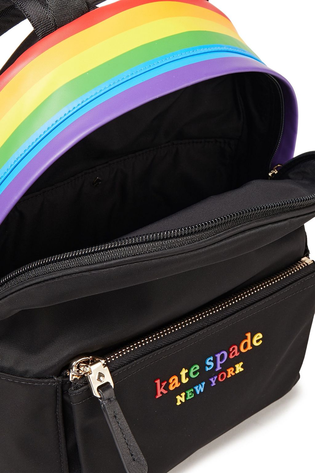KATE SPADE NEW YORK Gestreifter Rucksack aus Shell