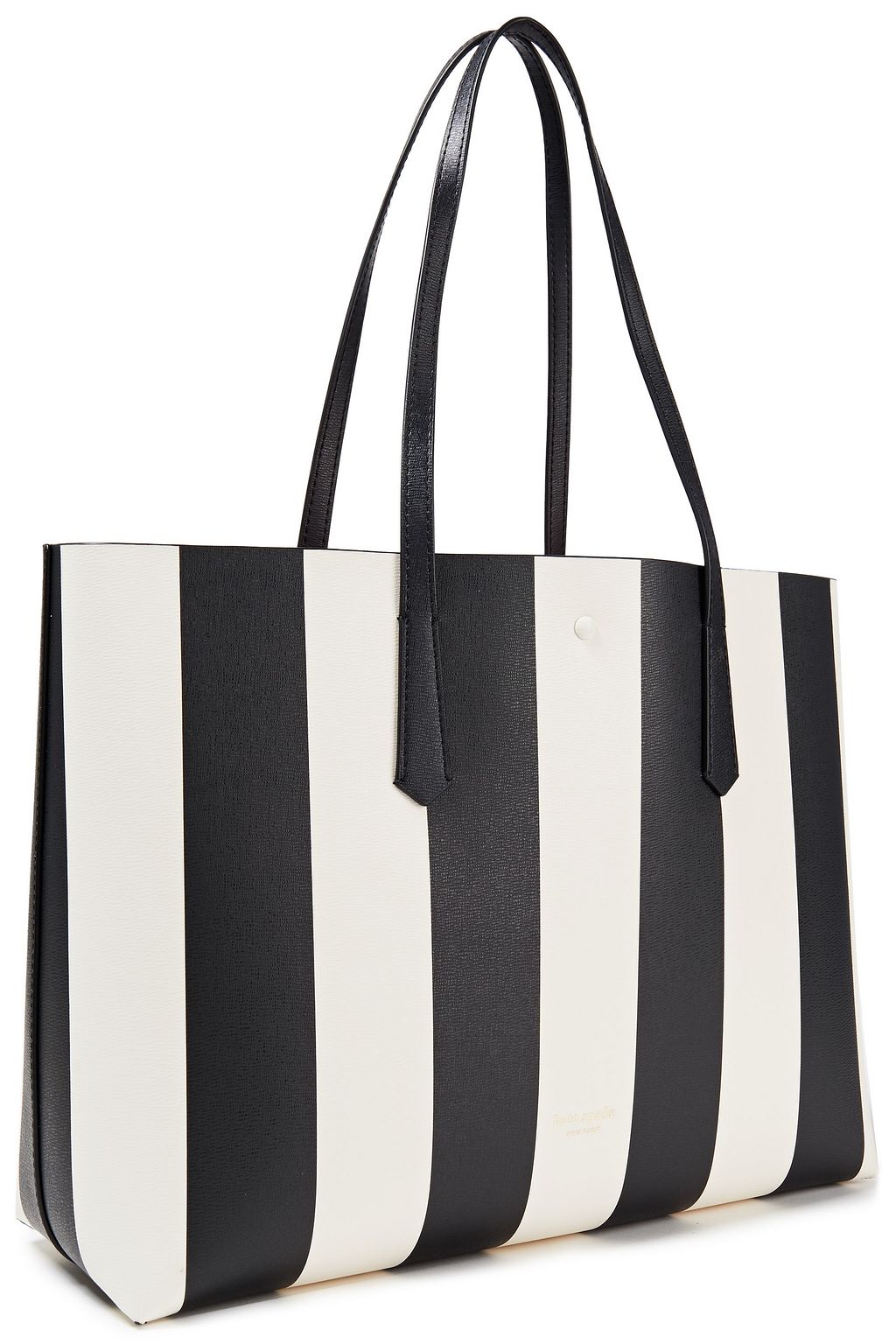 KATE SPADE NEW YORK Molly Tote Bag aus Kunstleder mit Logoapplikation und Streifen