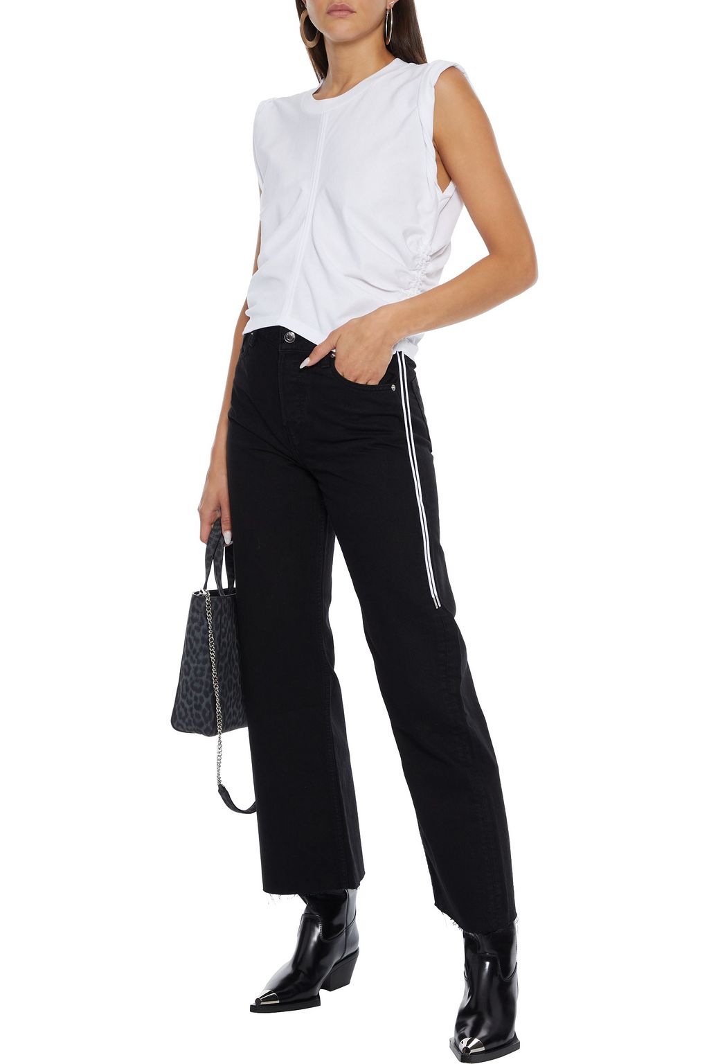 IRO Orchy high-rise straight-leg jeans