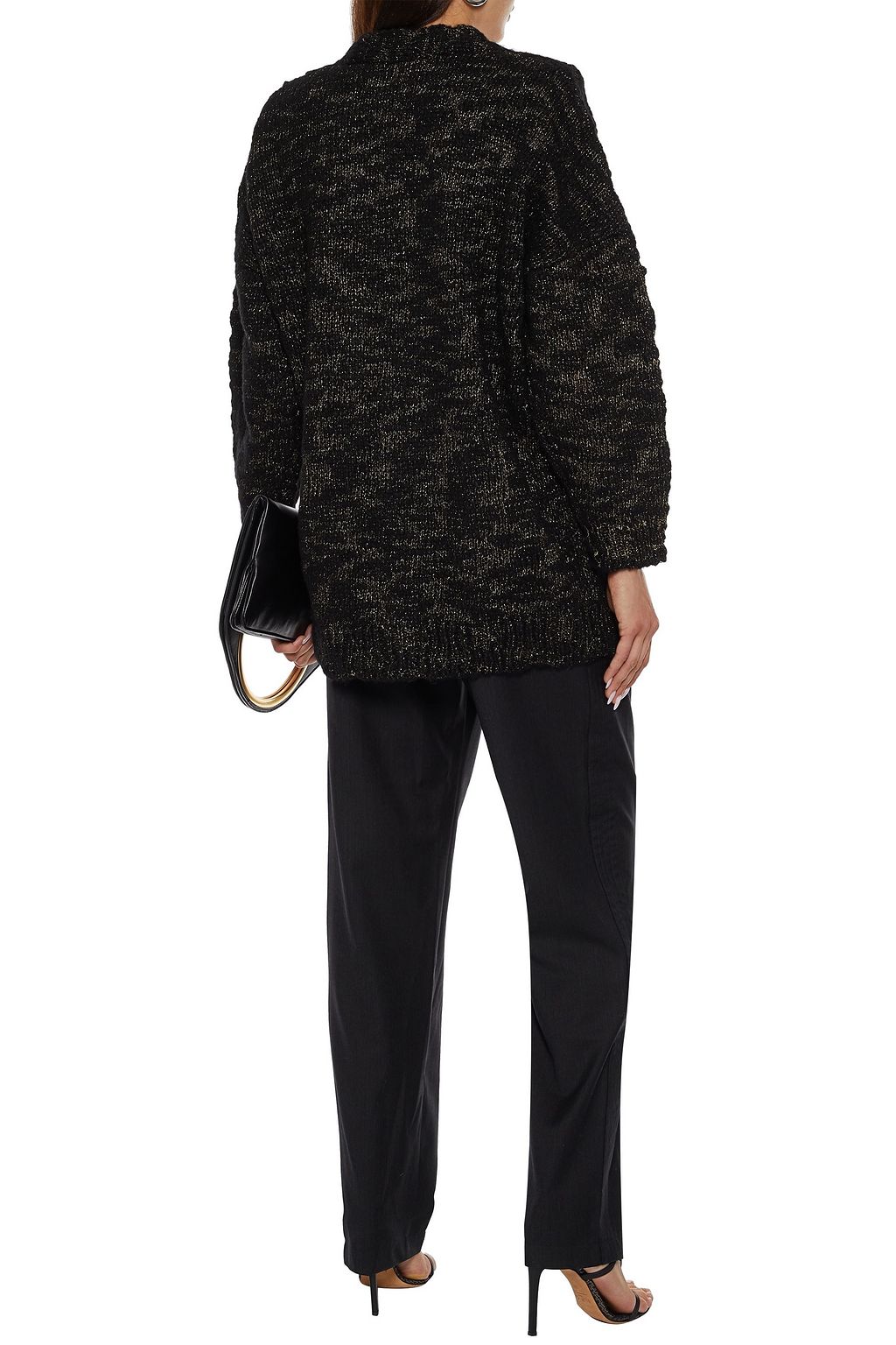IRO Pawah metallic knitted cardigan