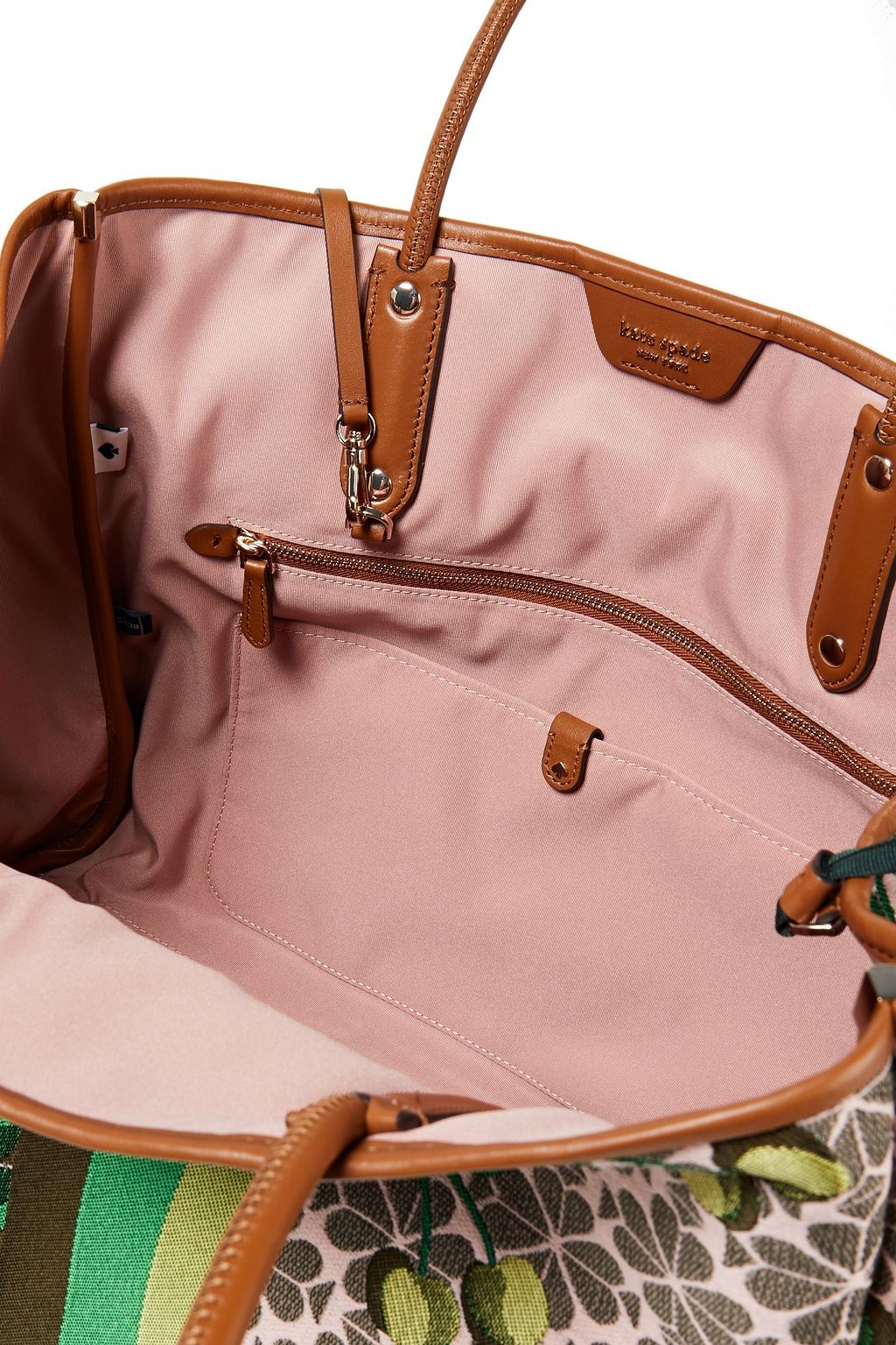 KATE SPADE NEW YORK Everything Tote Bag aus Jacquard mit Kunstlederbesatz