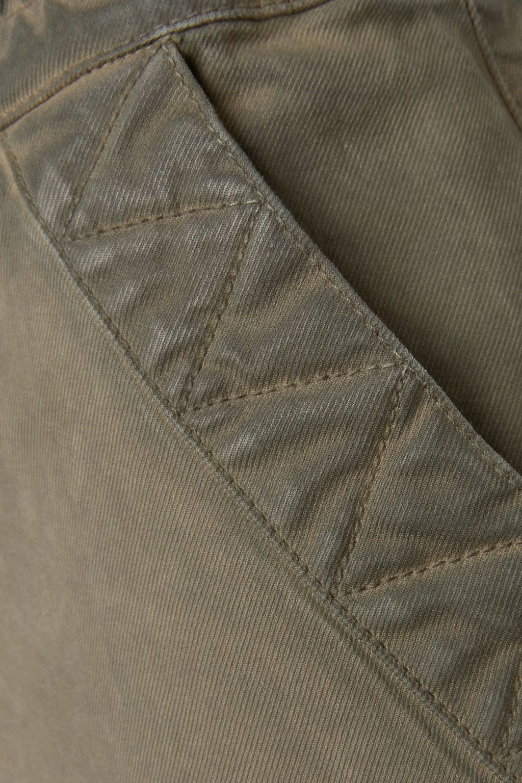 BALMAIN Cotton-blend twill tapered pants