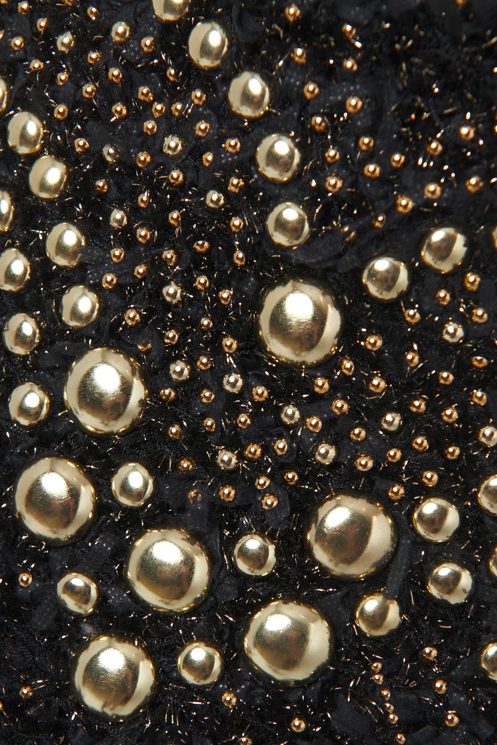 BALMAIN Crystal-embellished jersey mini dress