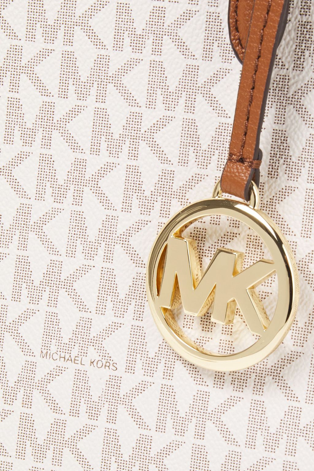 MICHAEL MICHAEL KORS Logo-print faux leather tote