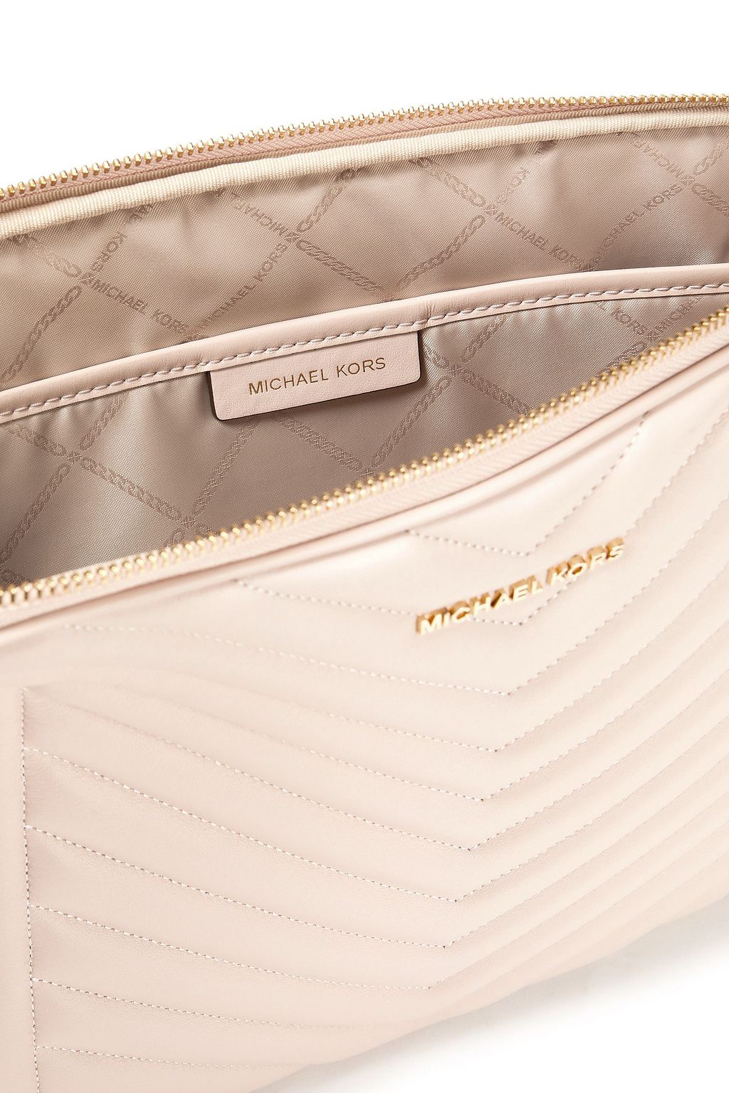 MICHAEL MICHAEL KORS Quilted leather laptop case