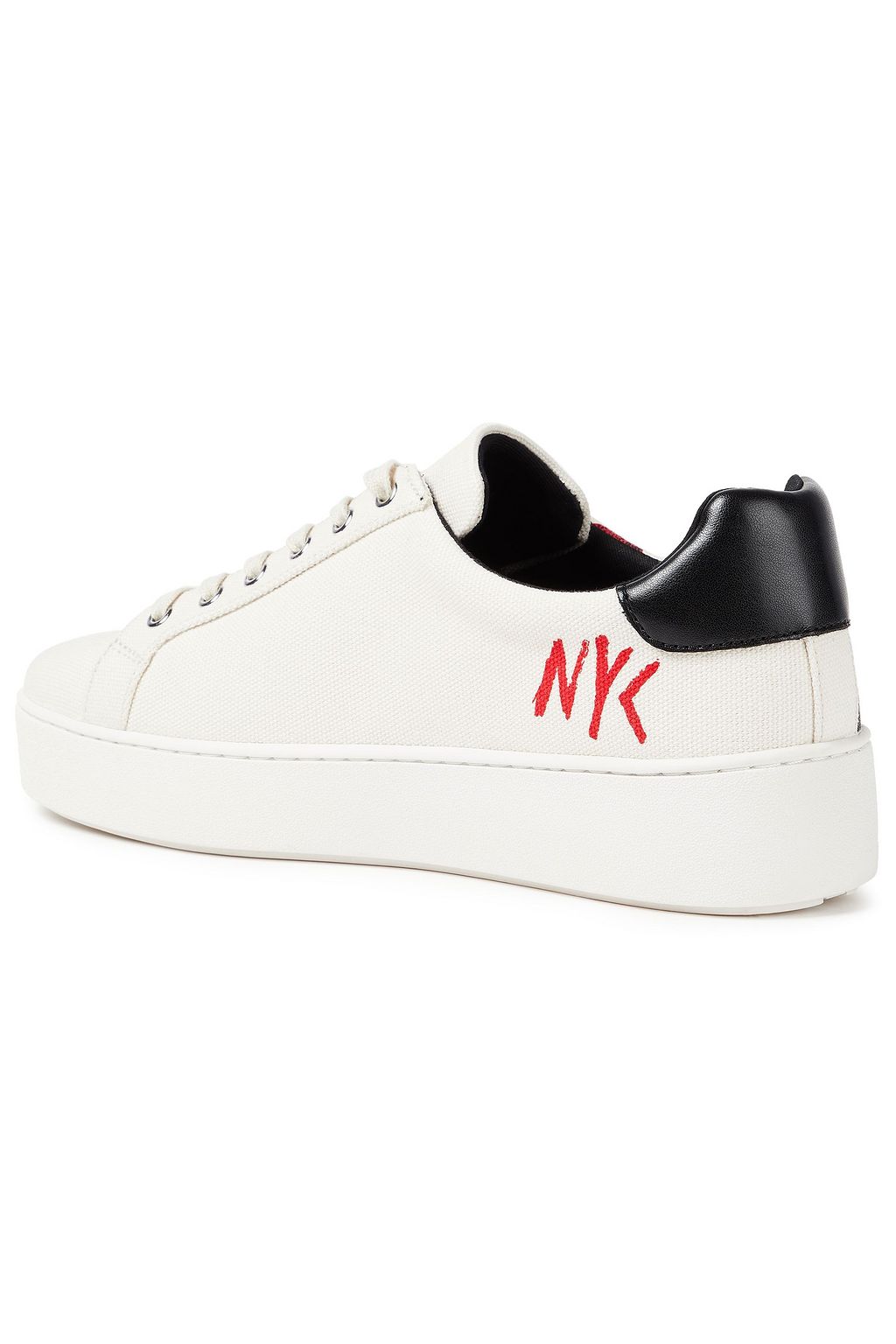 MICHAEL MICHAEL KORS Poppy プリントコットンキャンバス スニーカー