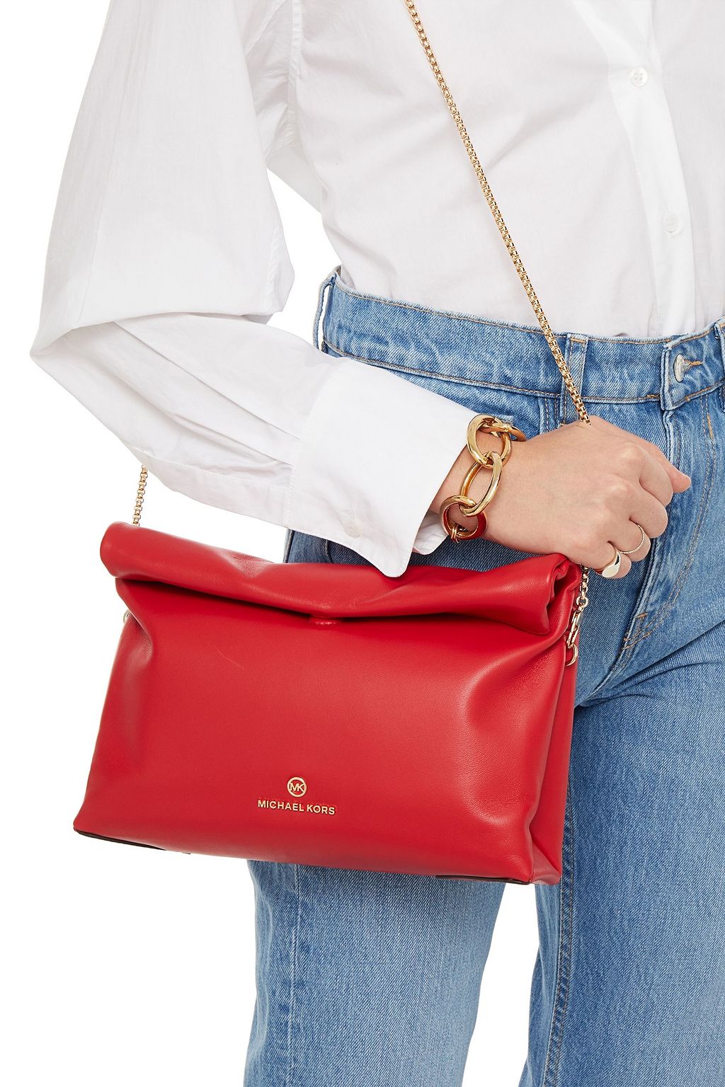 MICHAEL MICHAEL KORS Leather shoulder bag
