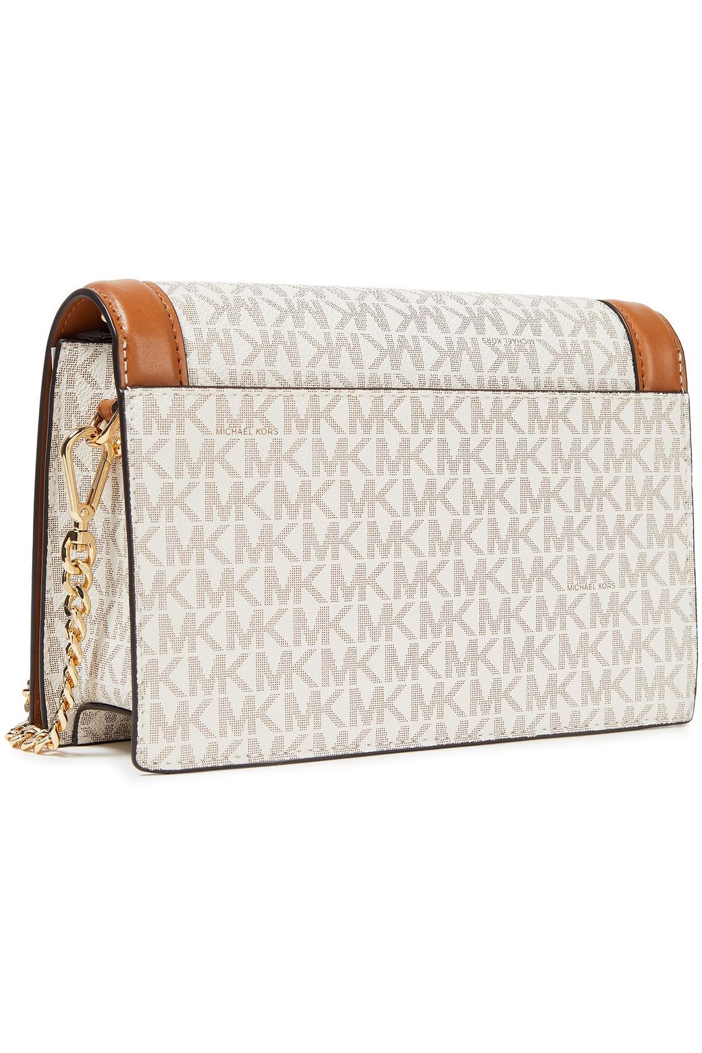 MICHAEL MICHAEL KORS ロゴプリントフェイクレザー ショルダーバッグ