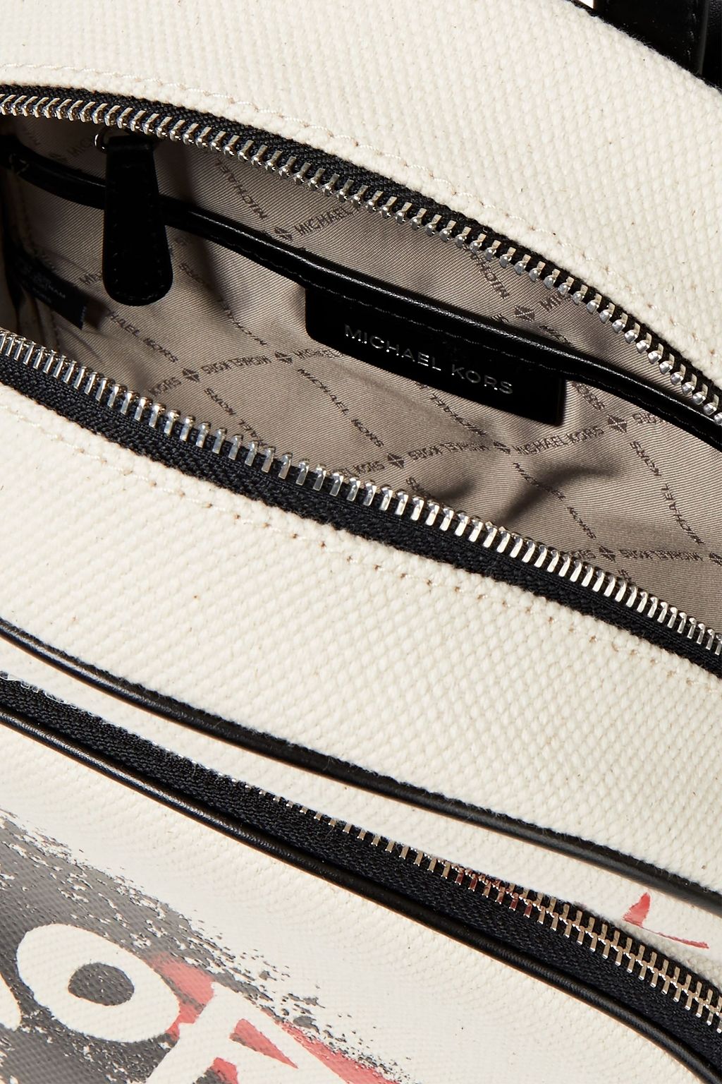 MICHAEL MICHAEL KORS Abbey printed canvas backpack