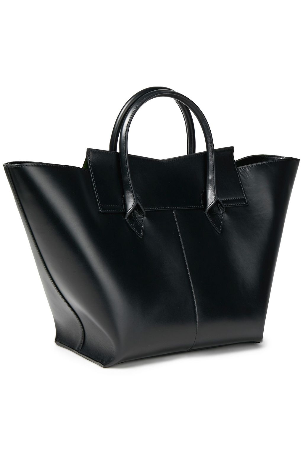 SARA BATTAGLIA Toujours ring-embellished leather tote