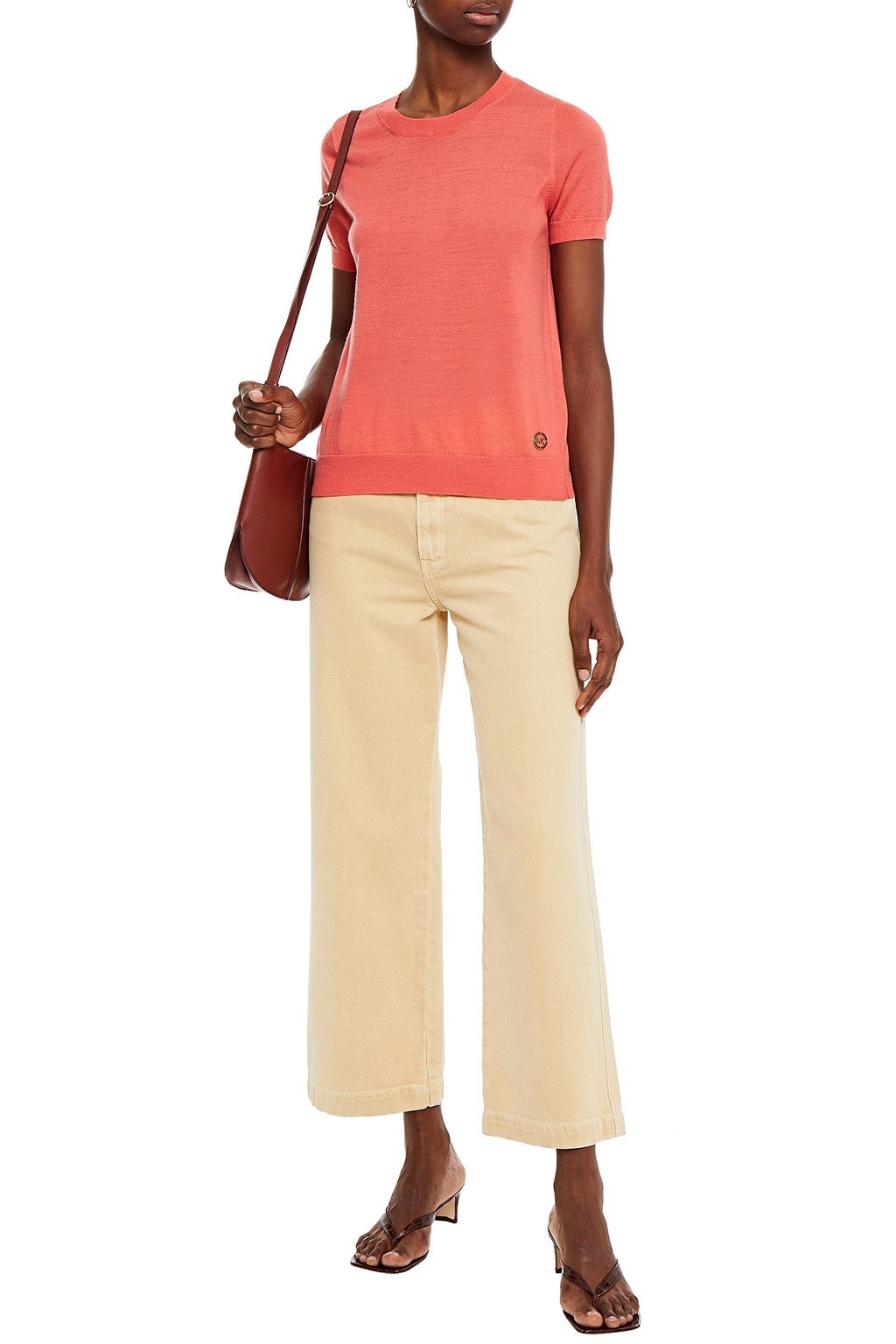 MICHAEL MICHAEL KORS Wool-blend top