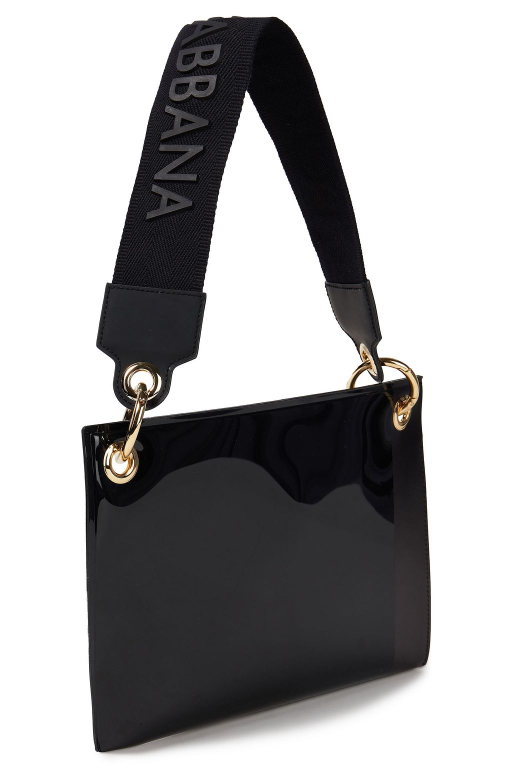 DOLCE&GABBANA Embellished PVC shoulder bag