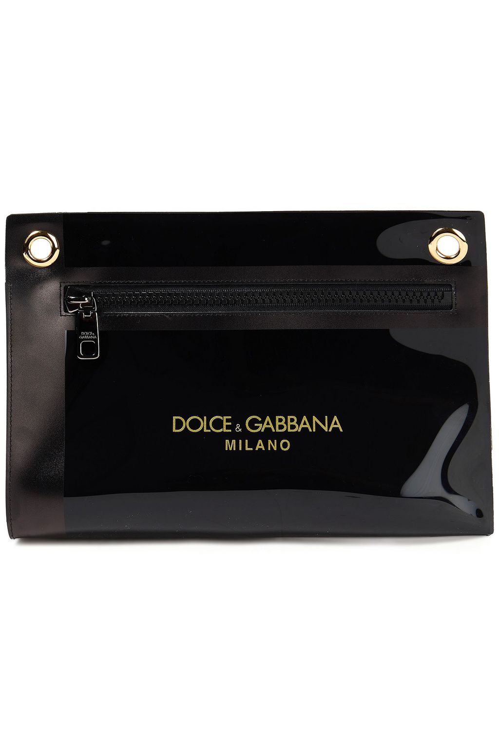 DOLCE&GABBANA Embellished PVC shoulder bag
