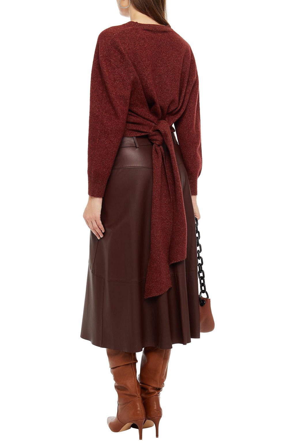 IRO Mélange merino wool, yak and cotton-blend sweater