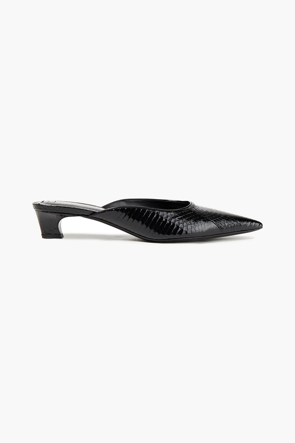MICHAEL KORS COLLECTION Snakeskin mules | Sale up to 70% off | THE OUTNET