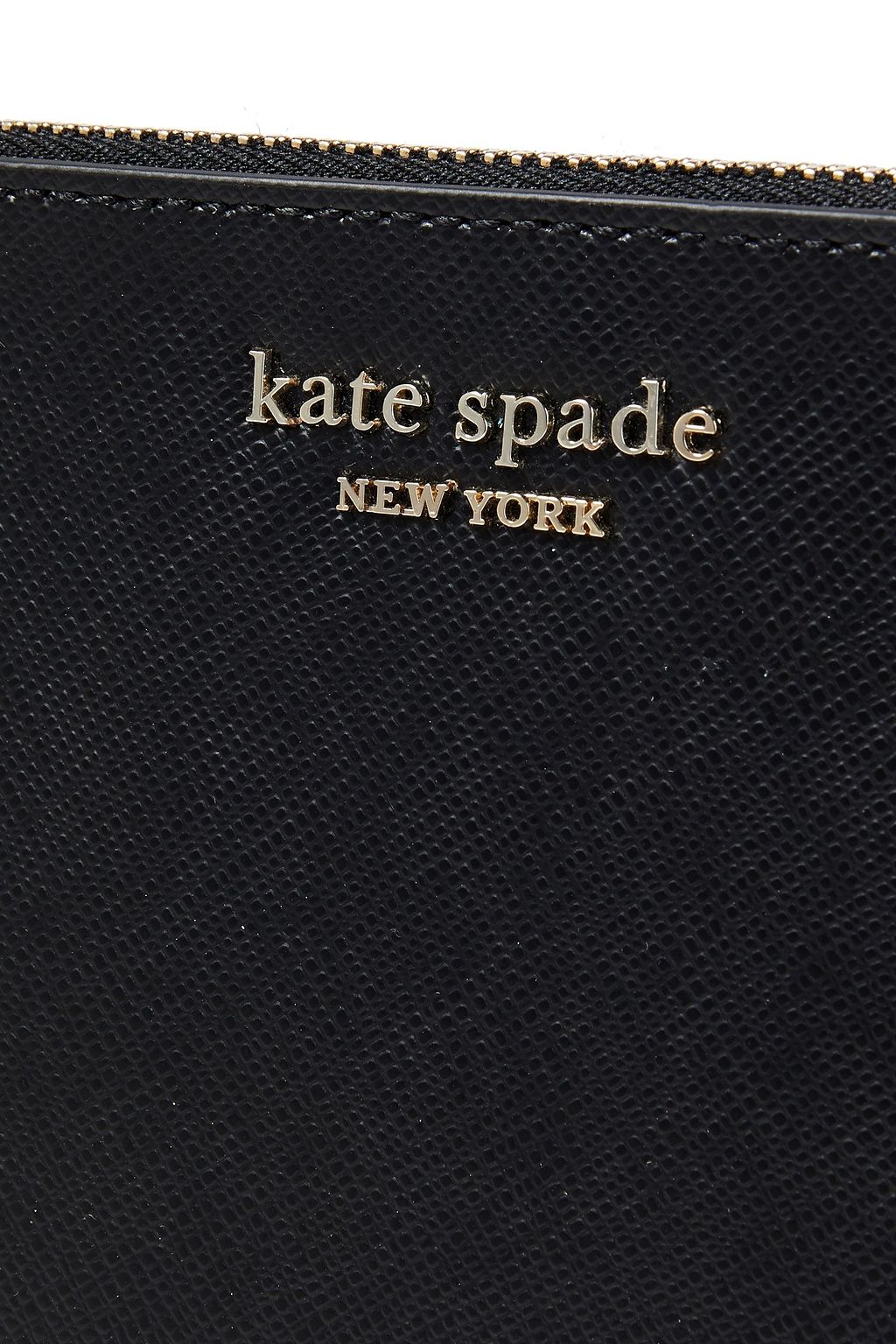 KATE SPADE NEW YORK Spencer textured-leather phone bag
