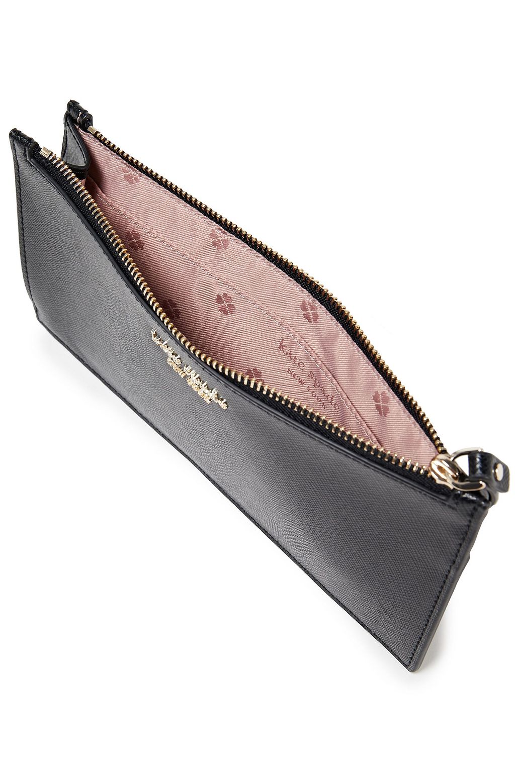 KATE SPADE NEW YORK Spencer textured-leather phone bag