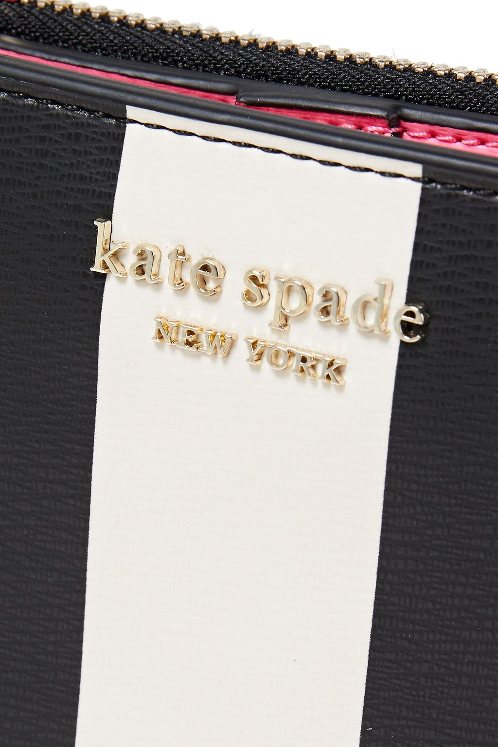 KATE SPADE NEW YORK Spencer Portemonnaie aus Kunstleder mit Streifen