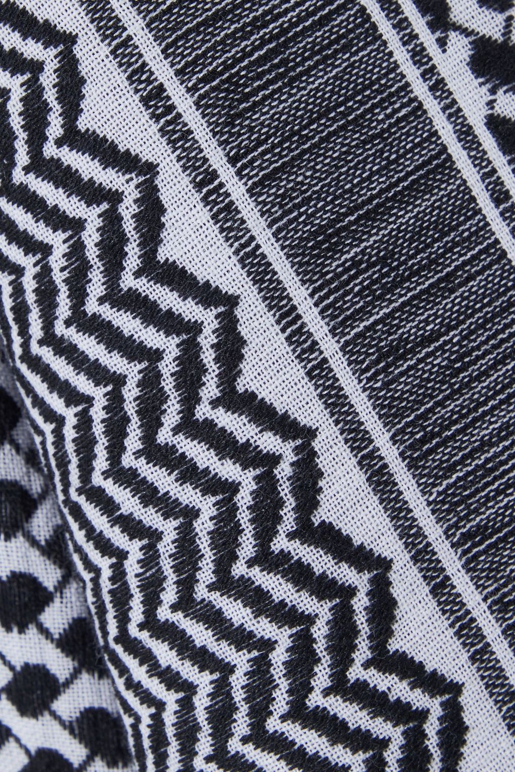 SUMMERY COPENHAGEN 1 O cotton-jacquard mini dress