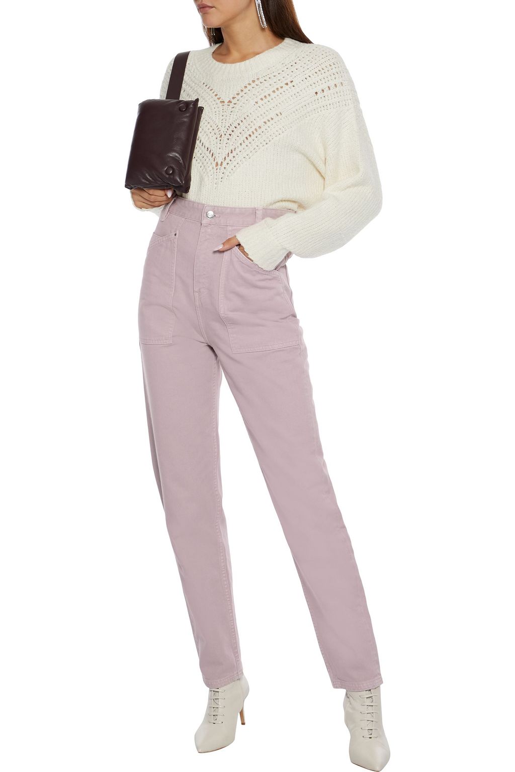 IRO Goma high-rise straight-leg jeans