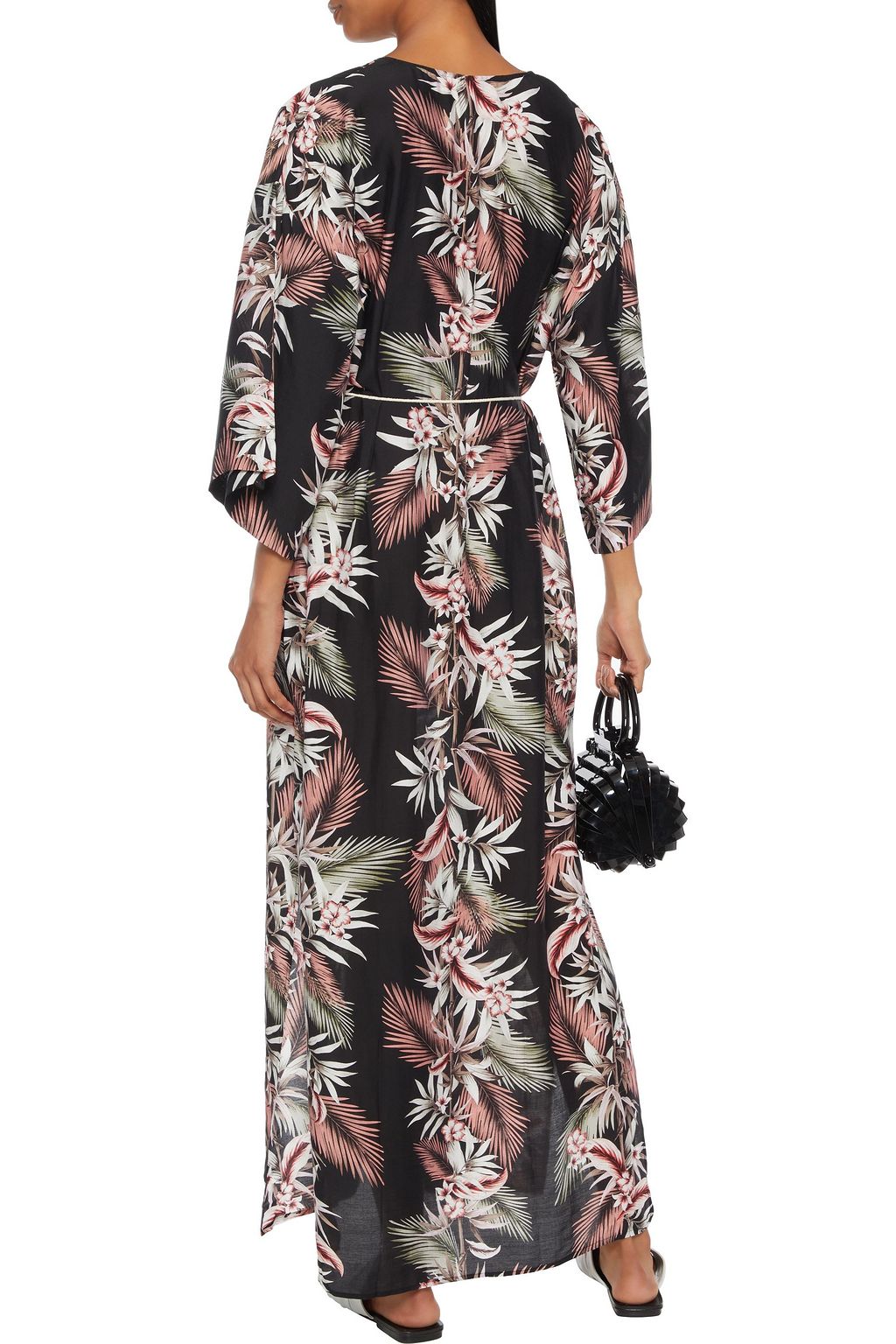 SEAFOLLY Ocean Alley belted printed woven kaftan